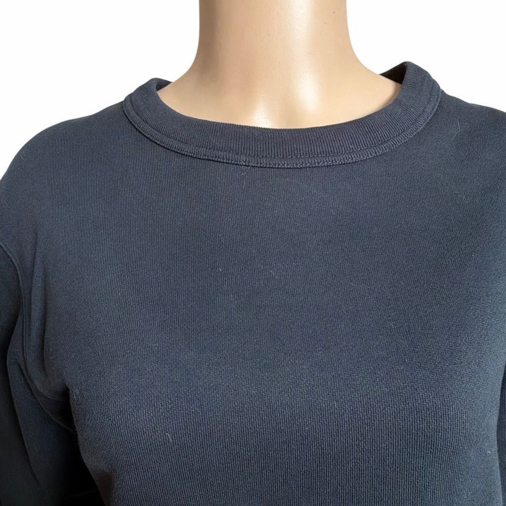 Zara Zara SRPLS Black Cotton Sweatshirt Unisex XS Size XS / US 0-2 / IT 36-38 - 2 Thumbnail