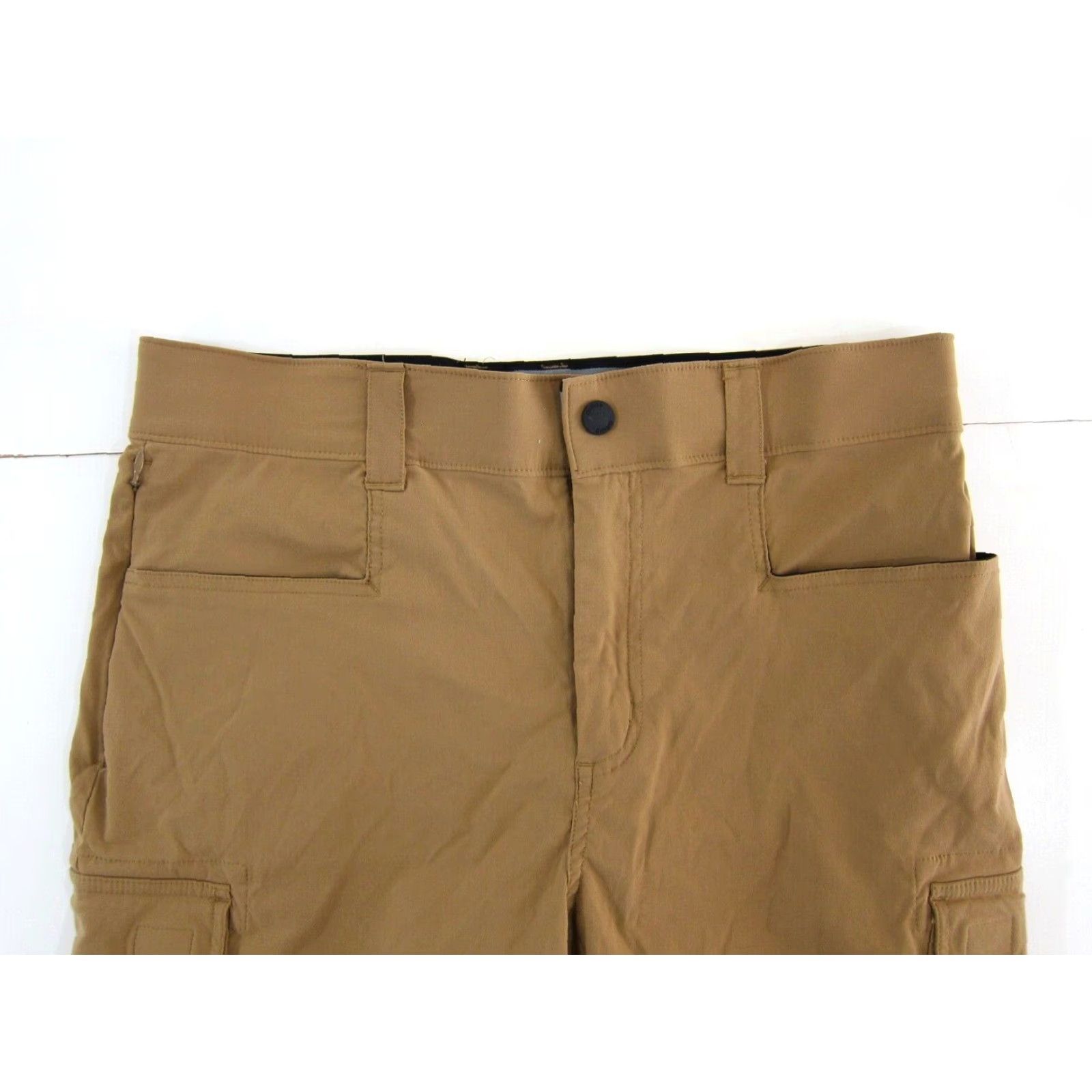 Orvis Orvis Cargo Short 32 Men's Beige Nylon Stretch Comfort Hike Fish Travel Camp Pocket Vintage 34" Waist 40" Hip 11.5" Rise 9.5" Inseam Size US 32 / EU 48 - 3 Thumbnail