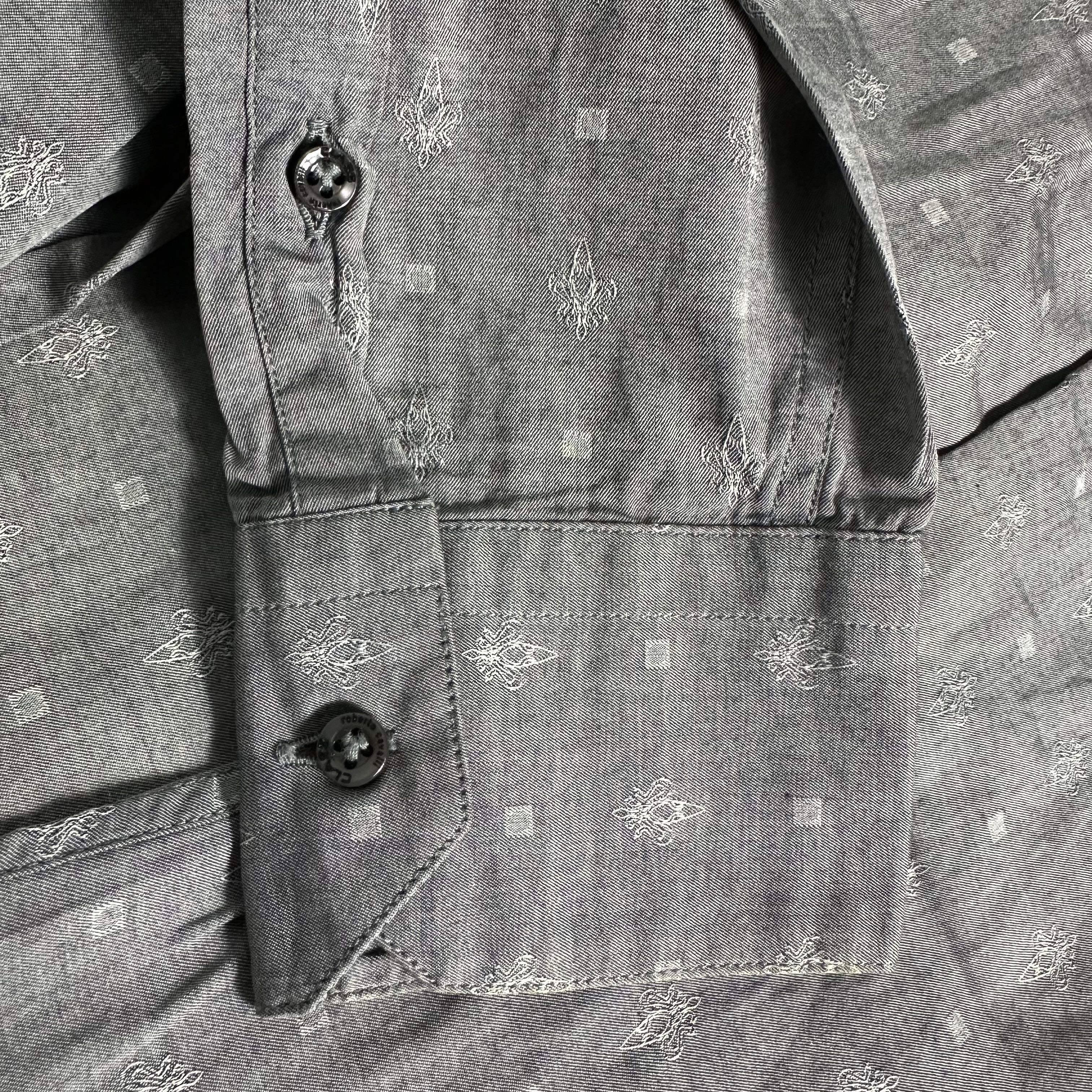 Roberto Cavalli 🔥RARE🔥Vintage Roberto Cavalli OVP Button Up Shirt Size US XXS / EU 40 - 5 Thumbnail