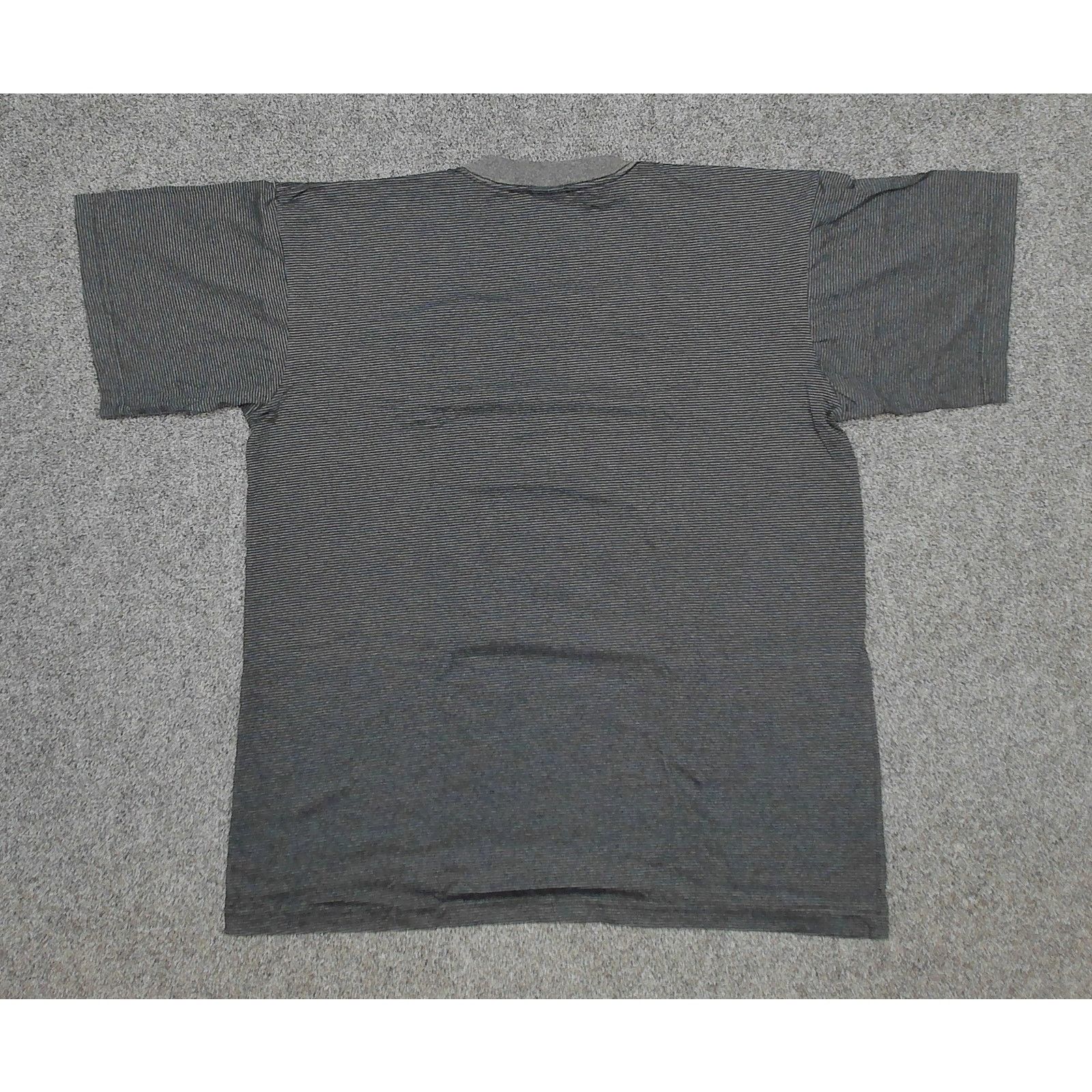 Vintage Vintage 90s Florida Sailboat Micro-Stripe Boxy Tee Size US XL / EU 56 / 4 - 4 Thumbnail