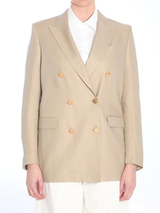 Tagliatore TAGLIATORE Women Jackets JJASMINE10B BEIGE Size XS / US 0-2 / IT 36-38 - 1 Thumbnail