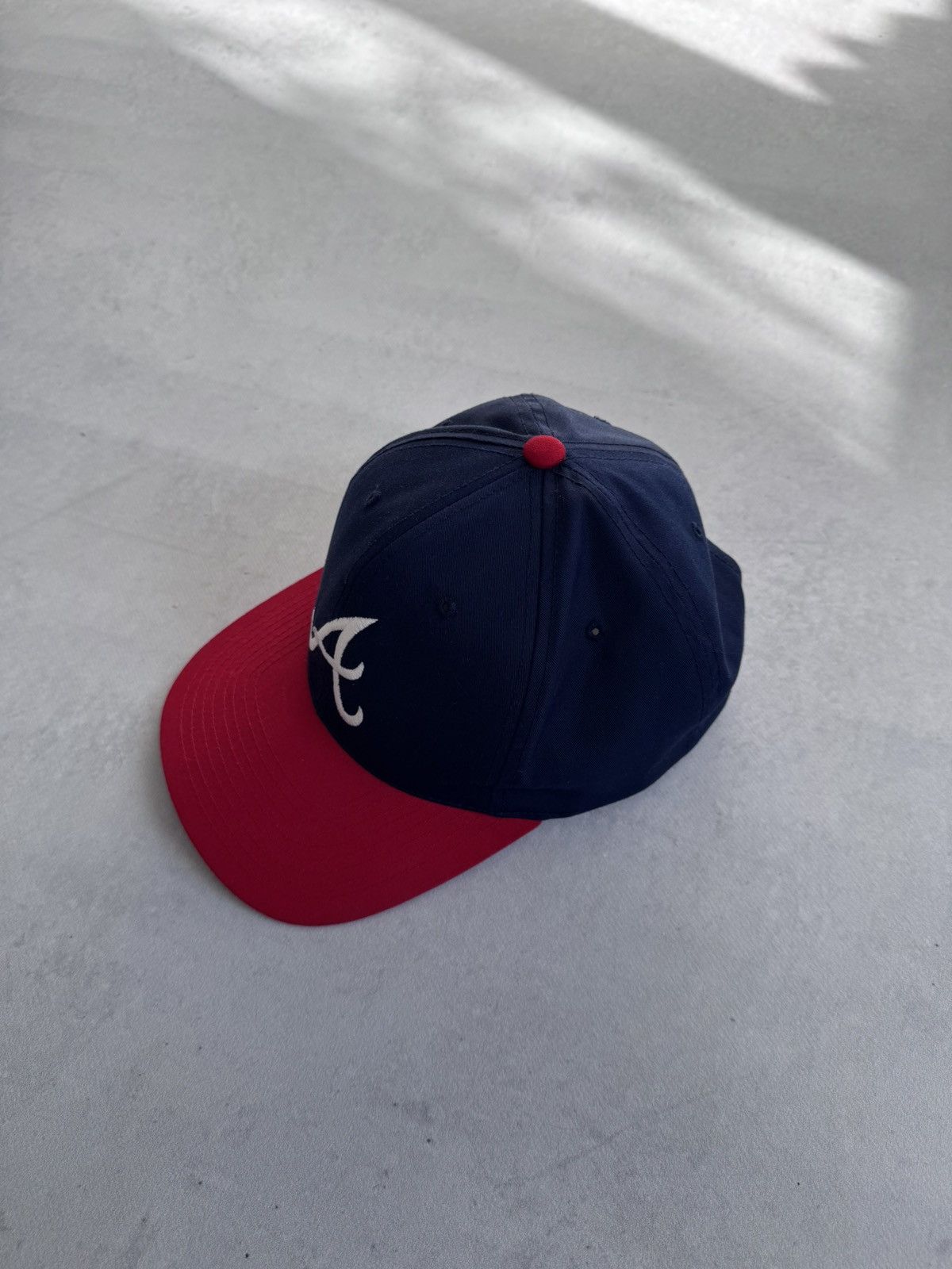 Other Vintage Atlanta Braves Hat Snapback Blue Annco Baseball 90s’ Size ONE SIZE - 2 Thumbnail