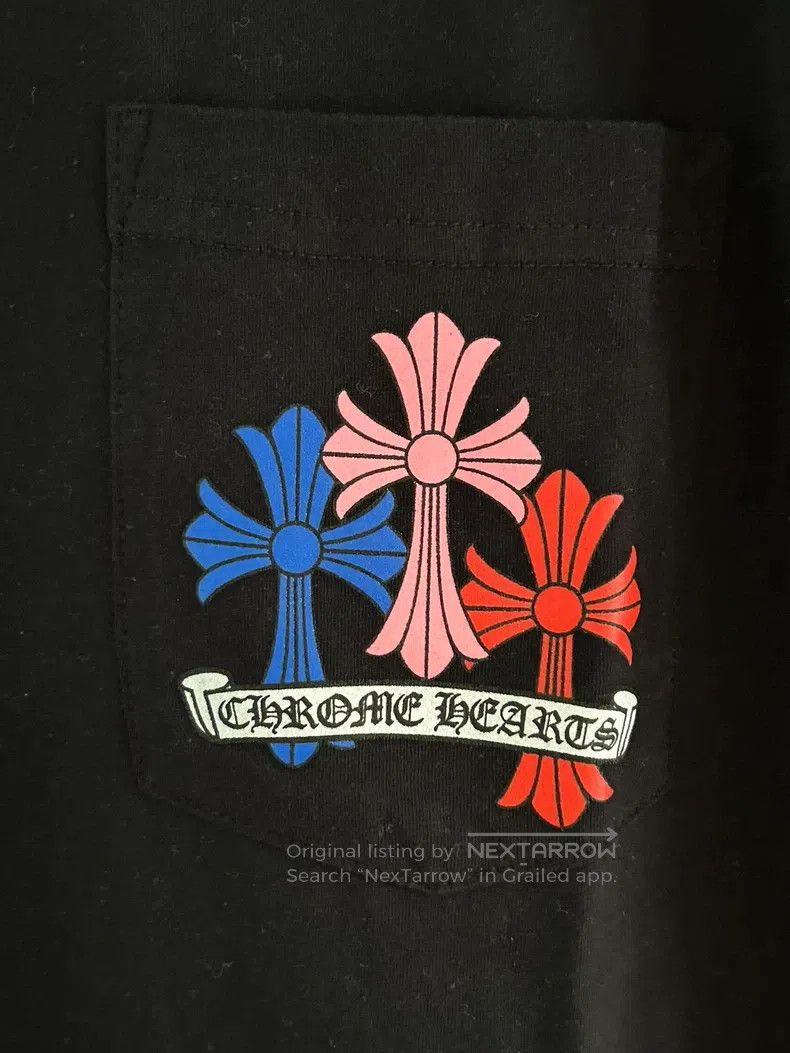 Chrome Hearts CHROME HEARTS Size L Color overlapping cross letter black p Size US L / EU 52-54 / 3 - 3 Thumbnail