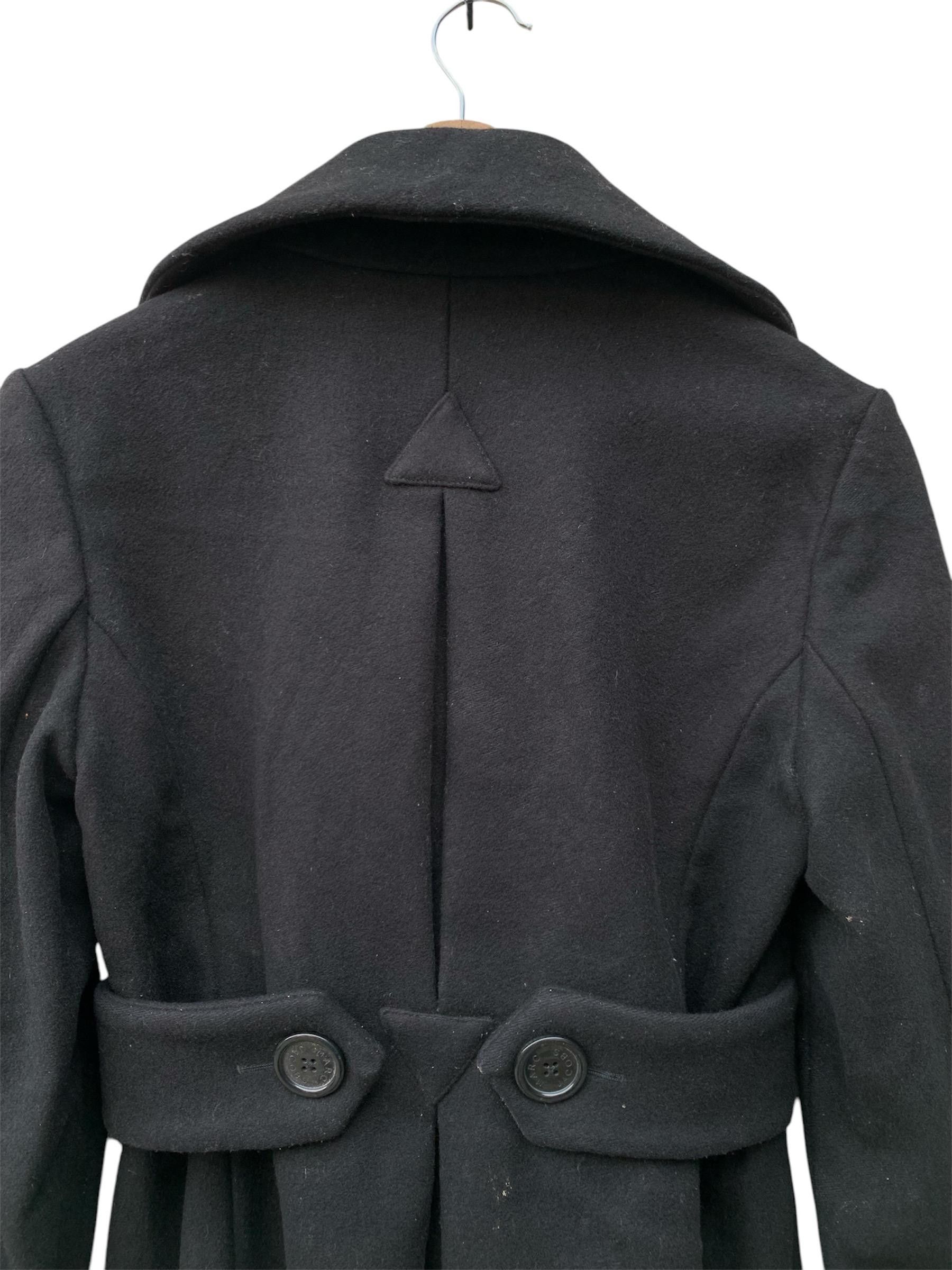 Marc Jacobs Marc Jacobs Swing Peacoat Button Wool Jacket Size S / US 4 / IT 40 - 6 Thumbnail