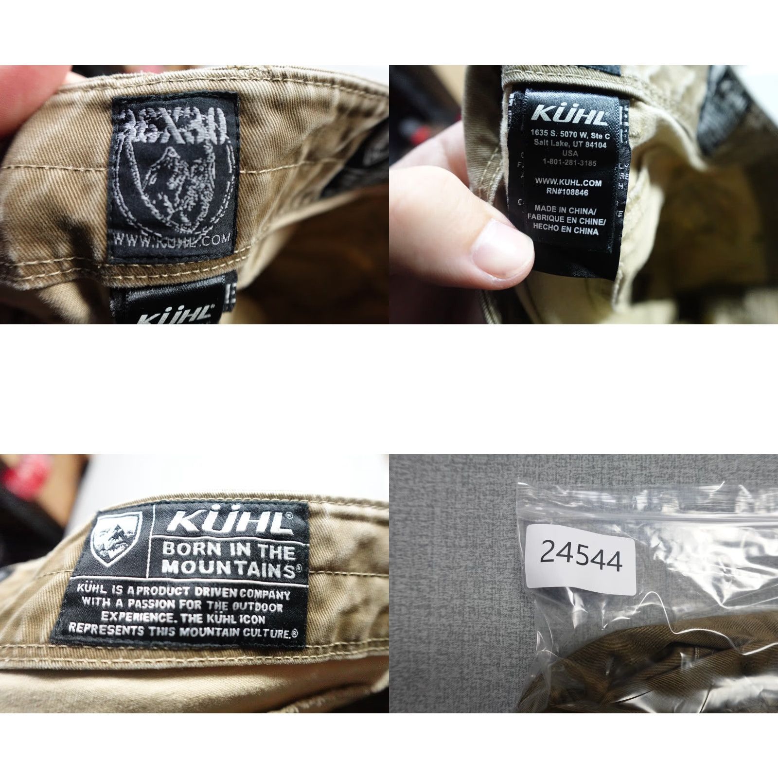 Vintage Kuhl RYDR Pants Mens 38x30 Brown Straight Hiking Heavyweight Canvas Outdoors Size US 38 / EU 54 - 9 Thumbnail