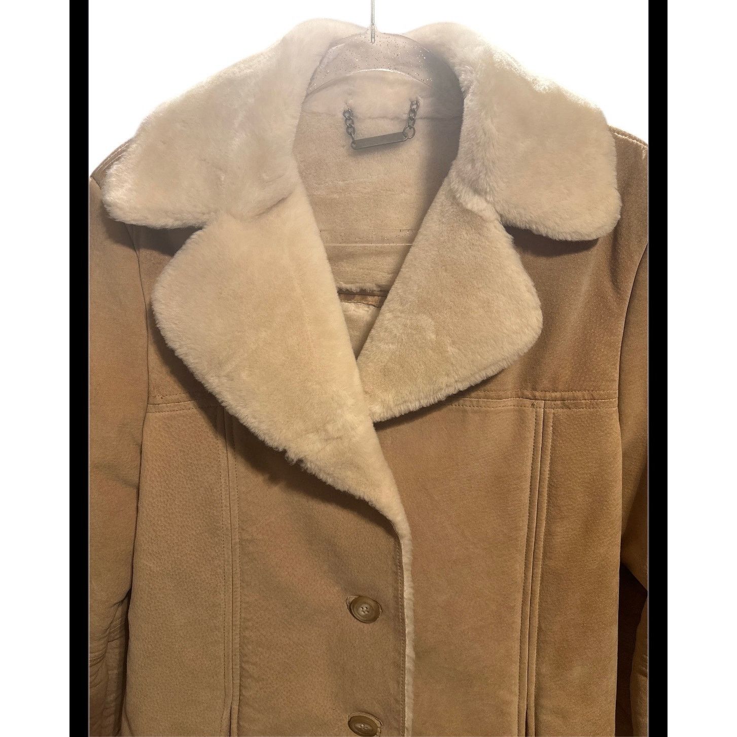 The Unbranded Brand WINLIT Genuine Leather Faux Fur Coat Size Medium Size M / US 6-8 / IT 42-44 - 3 Thumbnail