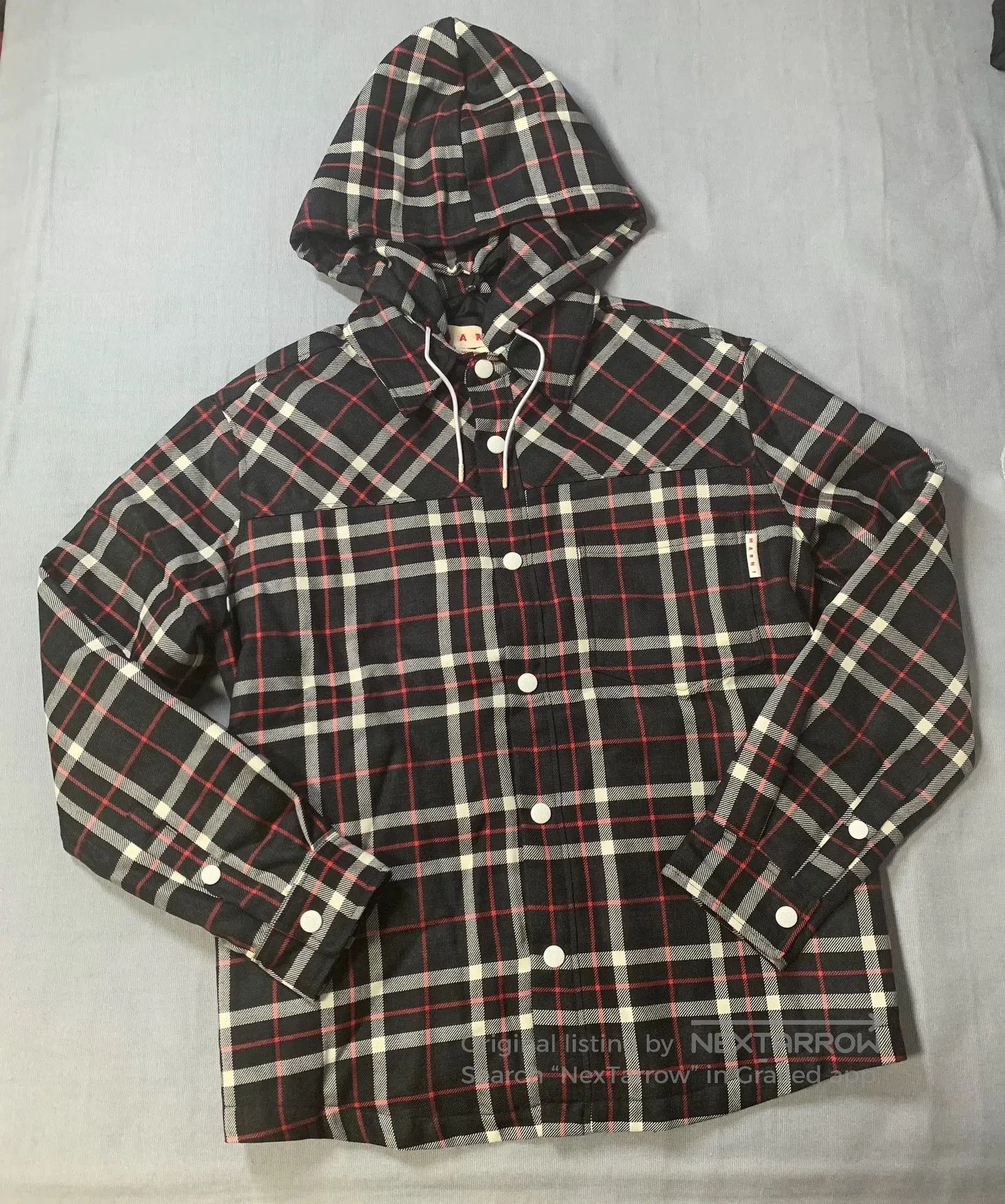 Marni MARNI Plaid Wool Men's Jacket. Size US S / EU 44-46 / 1 - 1 Thumbnail