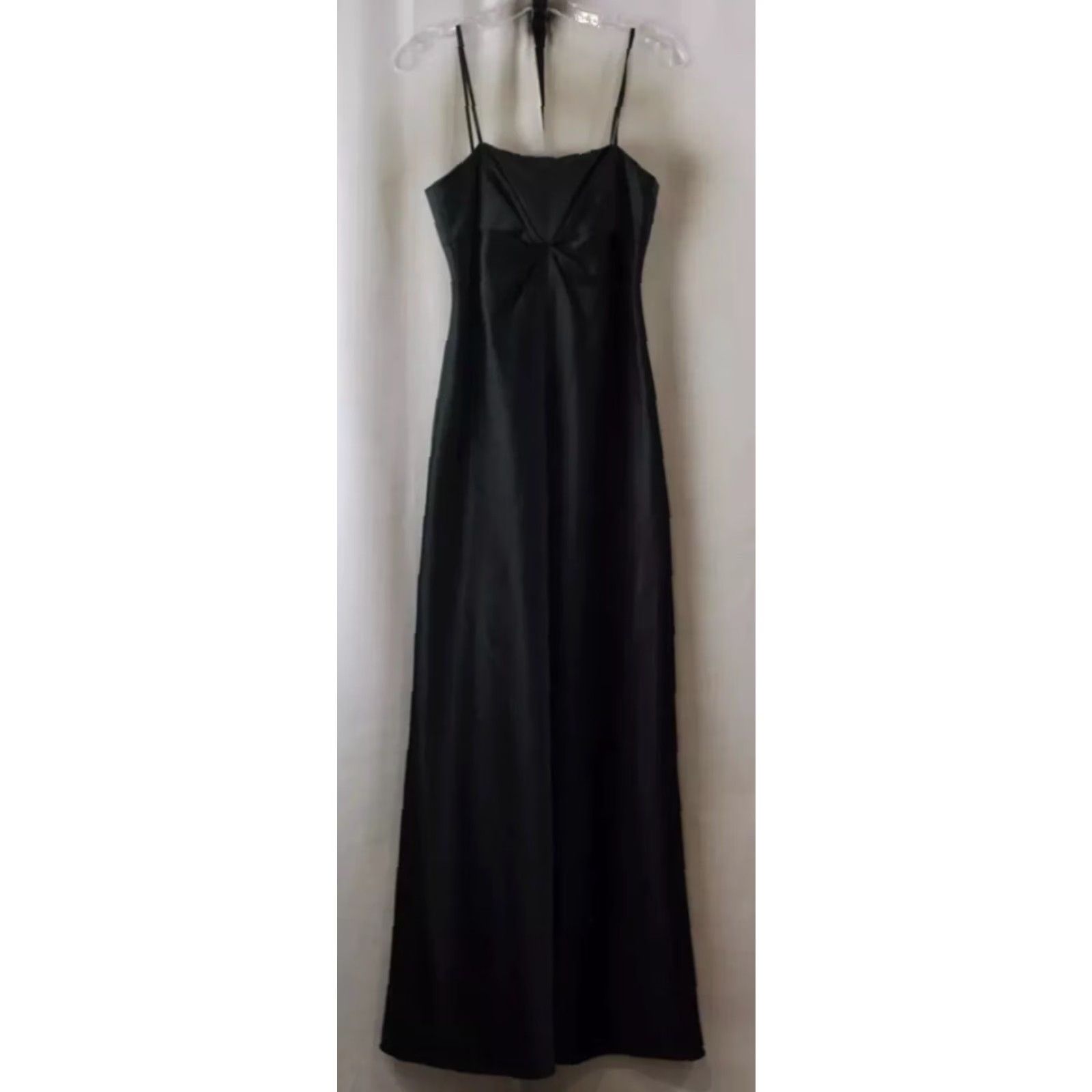 Vintage Laundry By Shelli Segal Satin Ball Gown Dress Black Onyx Size 2 Women Long Dress - Mens/Womens? Size XS / US 0-2 / IT 36-38 - 2 Thumbnail