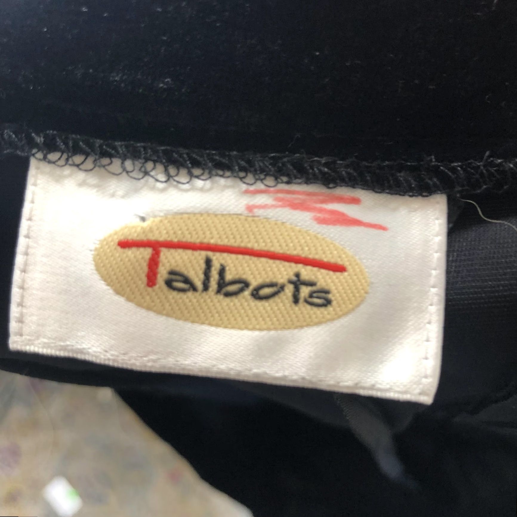 Talbots VINTAGE Talbots Skirt Womens 14 Black Velvet Maxi Formal Evening Rayon Silk Lined Dressy Size 36" / US 14 / IT 50 - 5 Thumbnail