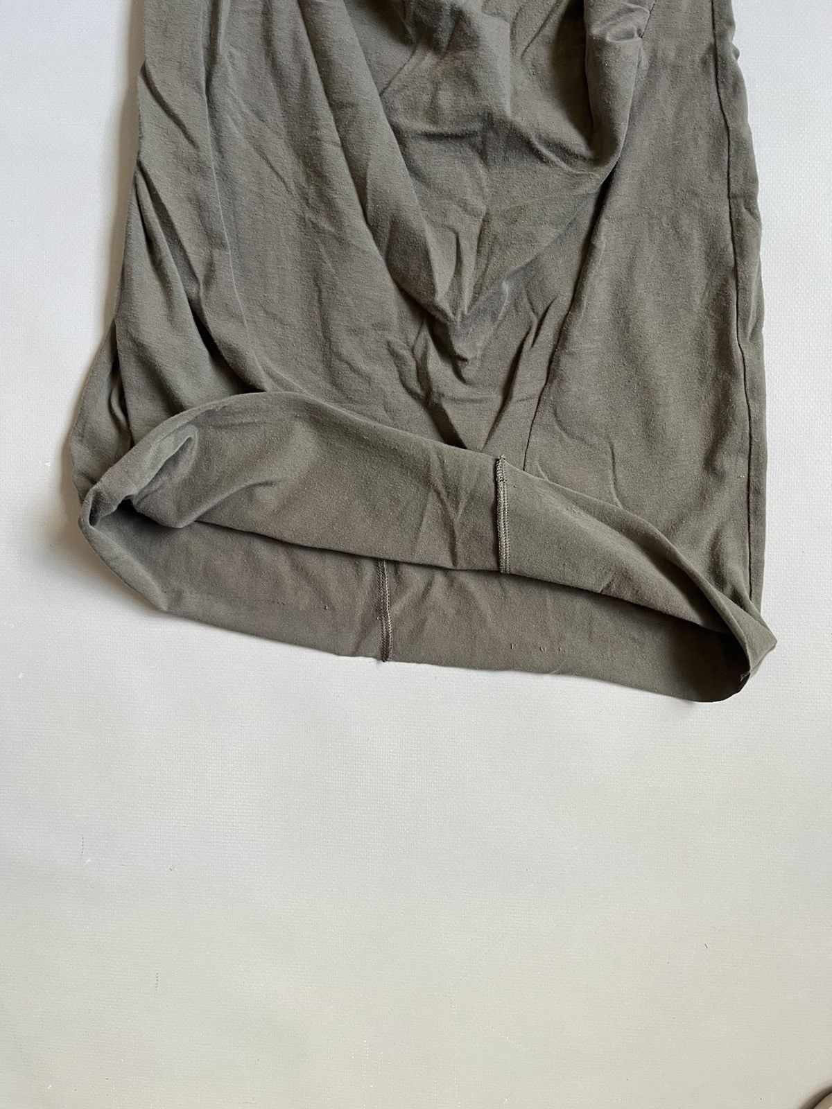 Brunello Cucinelli Brunello Cucinelli Grey Cotton Asymmetrical Sleeveless Dress Size XS / US 0-2 / IT 36-38 - 9 Thumbnail