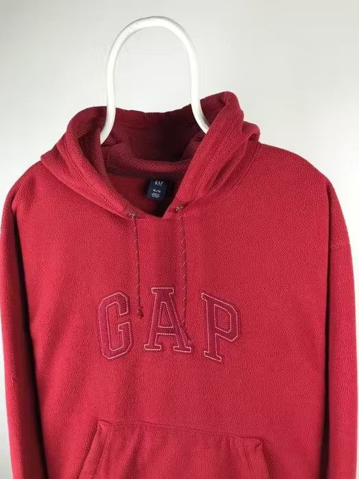 Gap Vintage Gap fleece hoodie streetwear size XLarge Size US XL / EU 56 / 4 - 2 Thumbnail