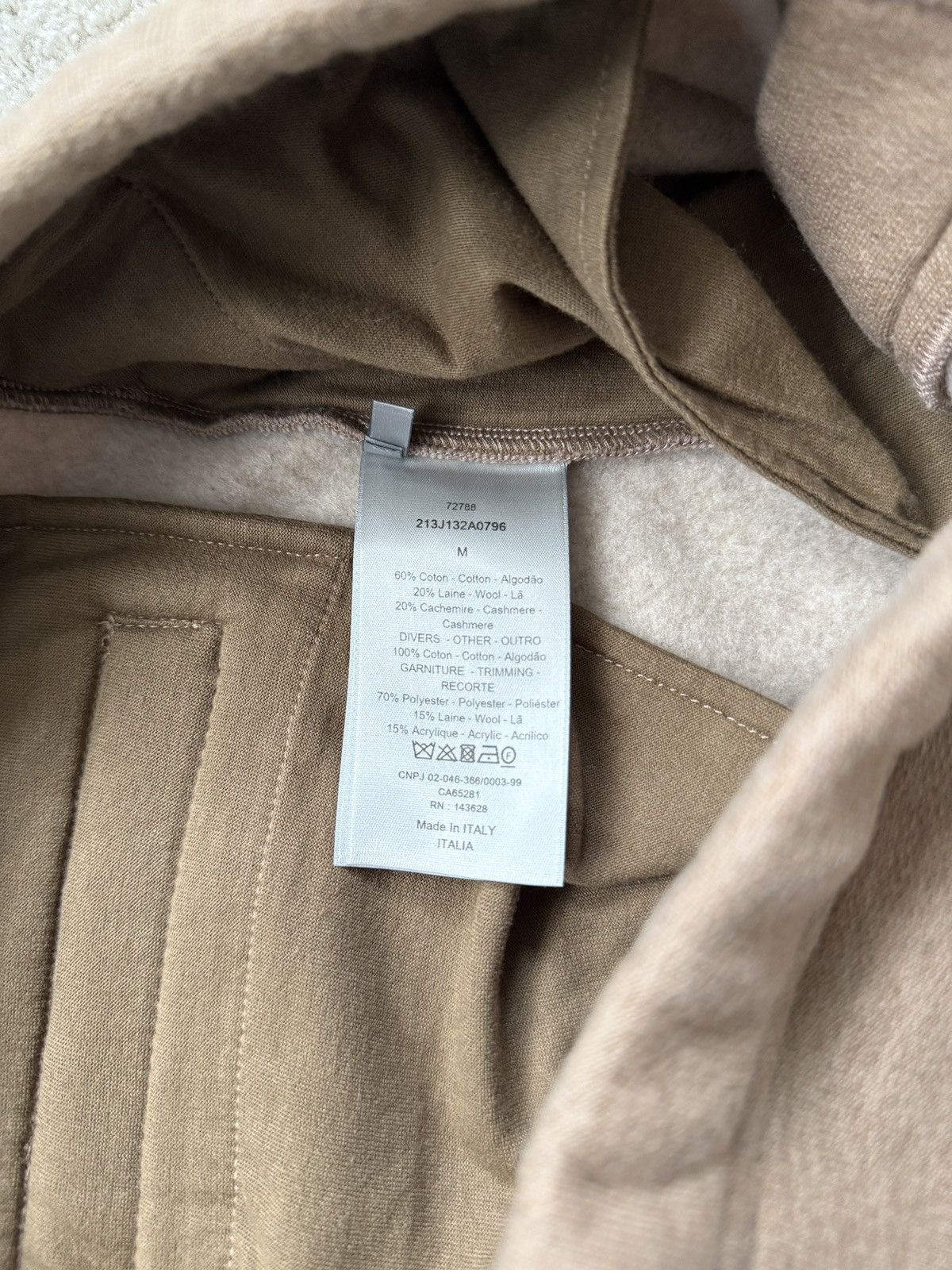 Dior Dior Logo Beige Sweat Shorts Size US 32 / EU 48 - 5 Thumbnail