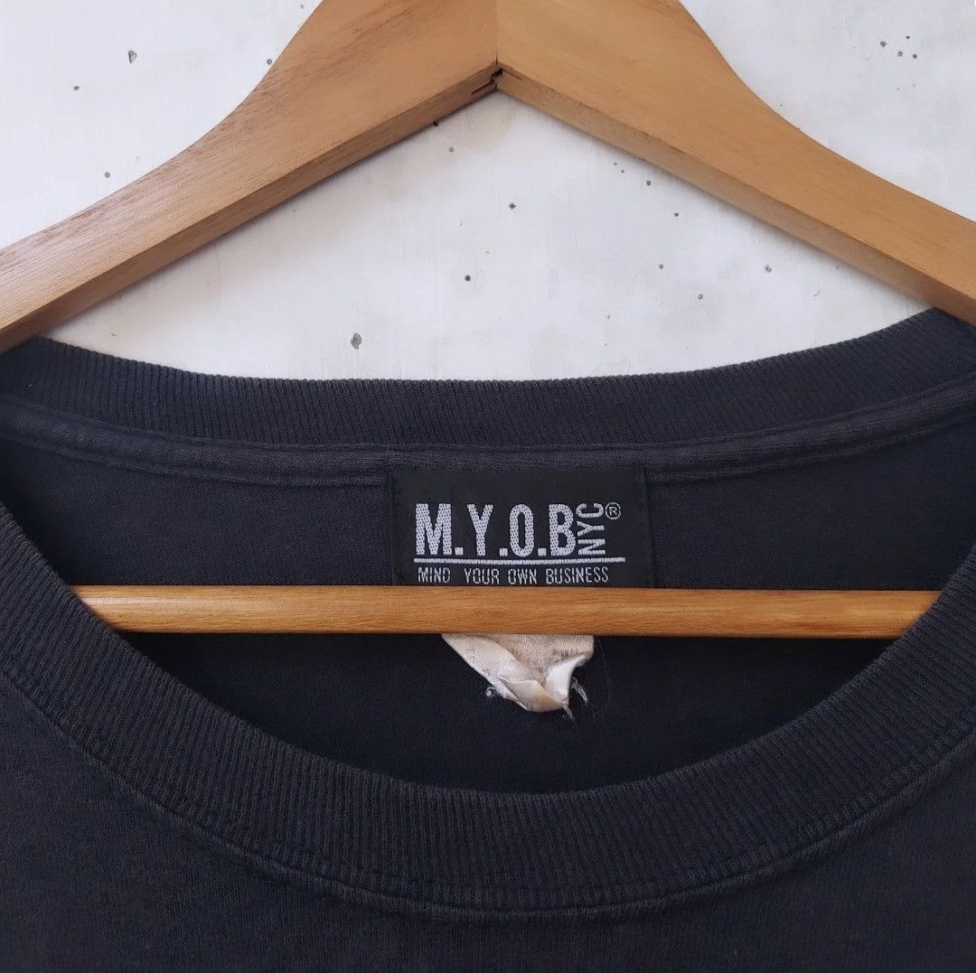 Other Vtg M.Y.O.B NYC Long Sleeve Tshirt Size US L / EU 52-54 / 3 - 7 Thumbnail