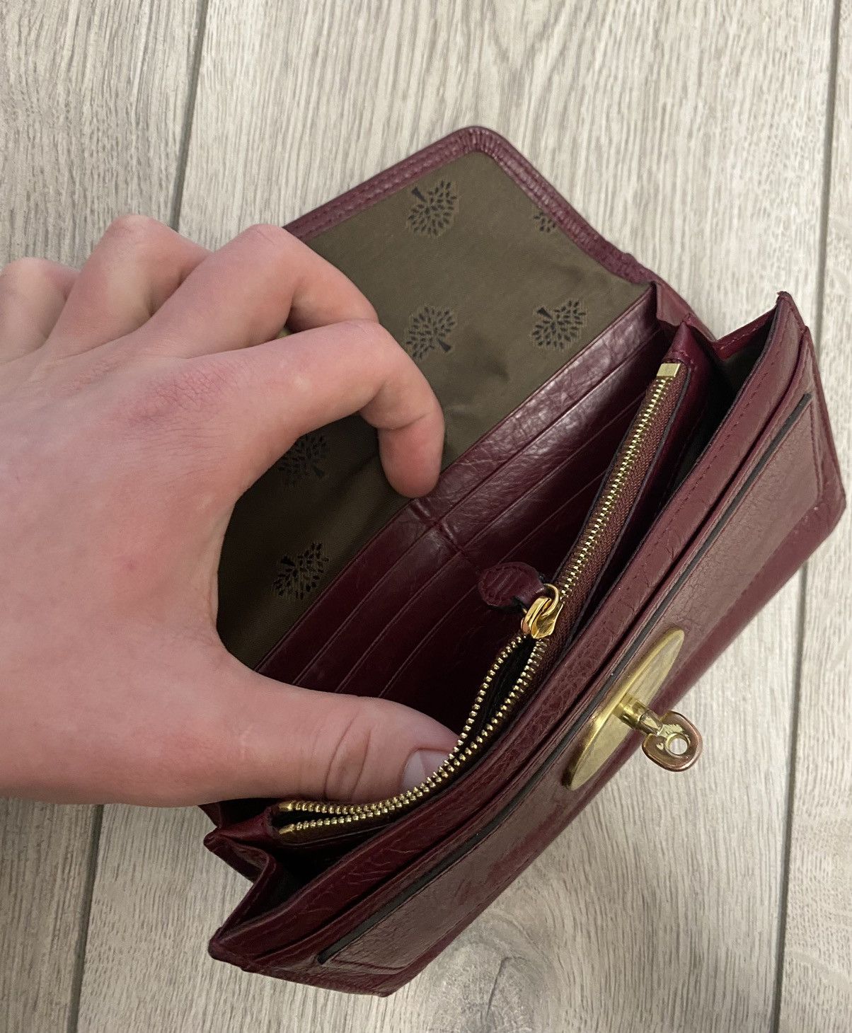 Mulberry × Vintage Vintage Mulberry luxury card holder-wallet Size ONE SIZE - 8 Thumbnail
