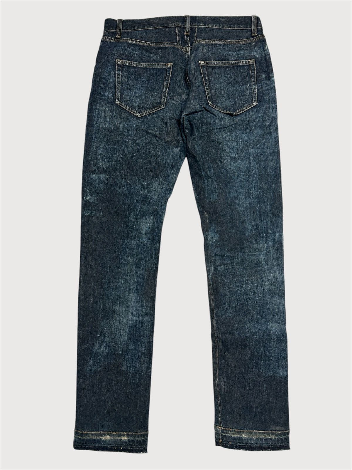 Saint Laurent Paris FW2015 D02 Indigo Denim Size US 31 - 2 Thumbnail