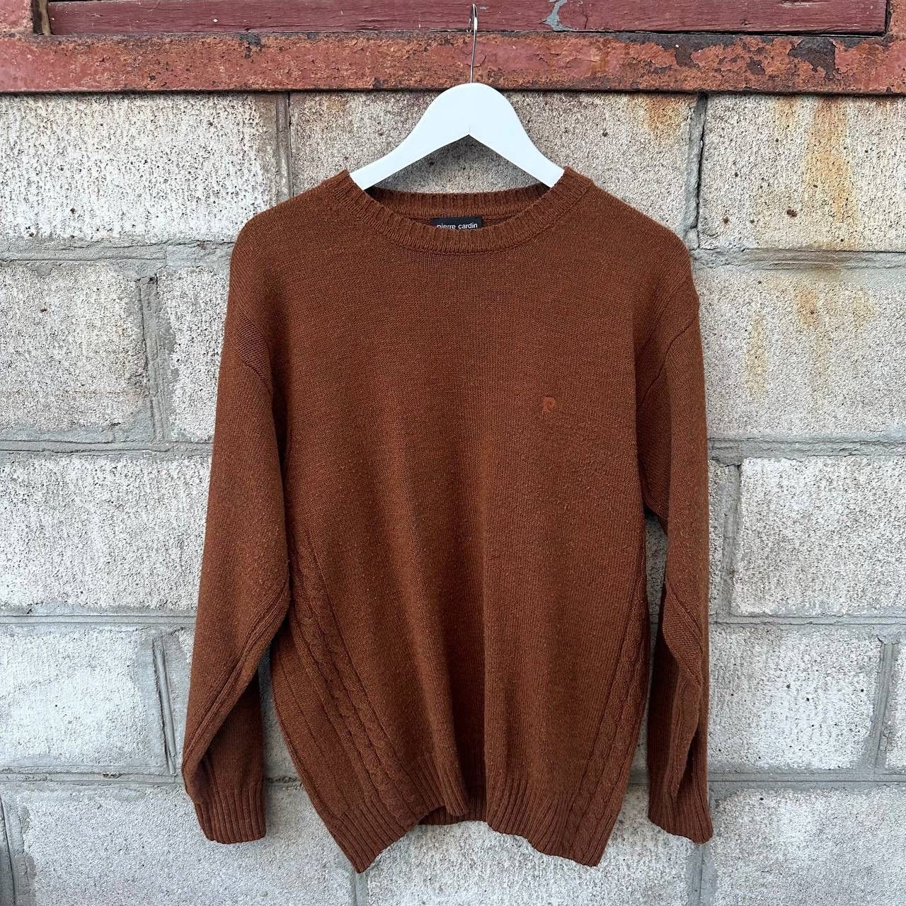 Pierre Cardin Vintage Pierre Cardin Man’s Knit Sweater Orange Sizs L Y2K Size US L / EU 52-54 / 3 - 1 Thumbnail