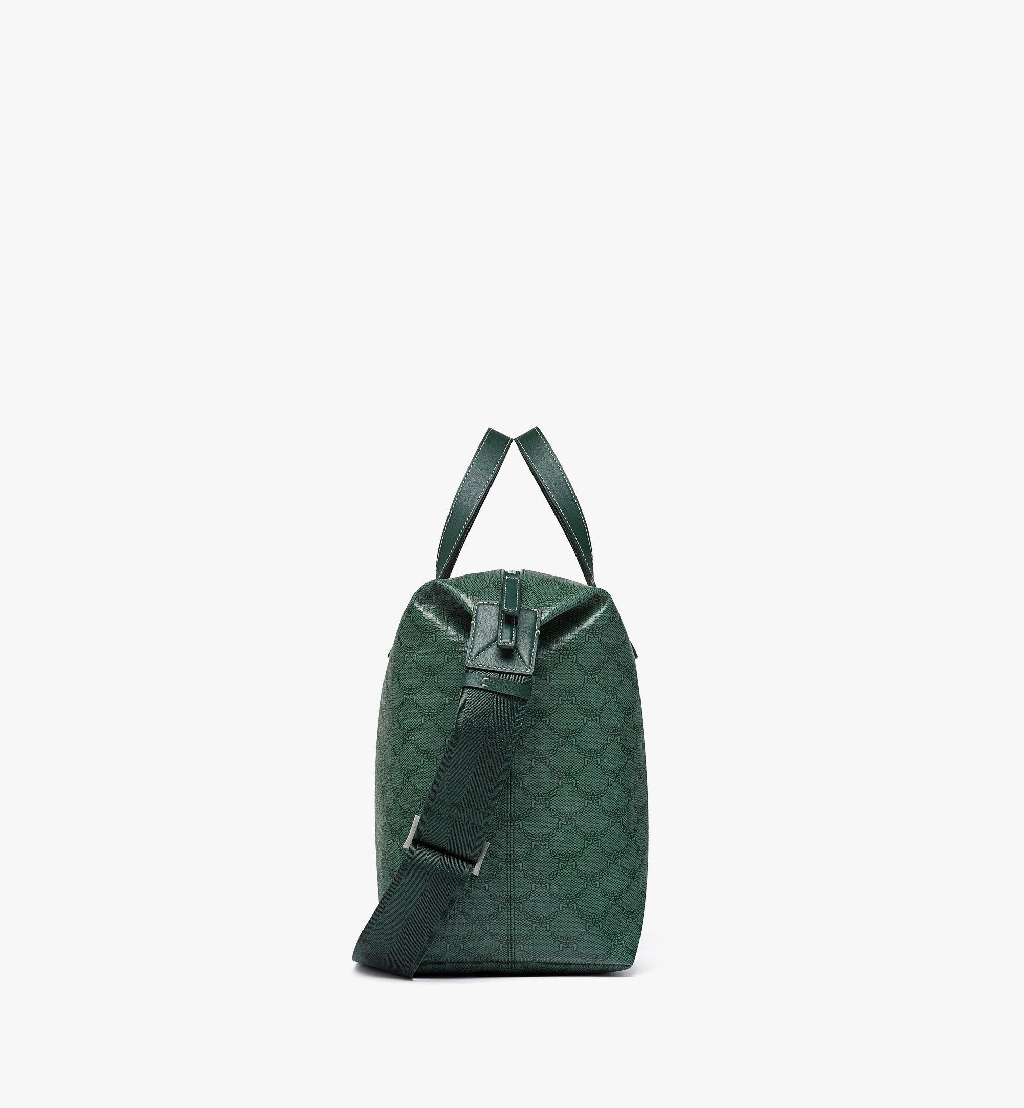 MCM o1mt1gz0225 Size: OS / Unisex Himmel E/W Tote Bag in Green Size ONE SIZE - 3 Thumbnail