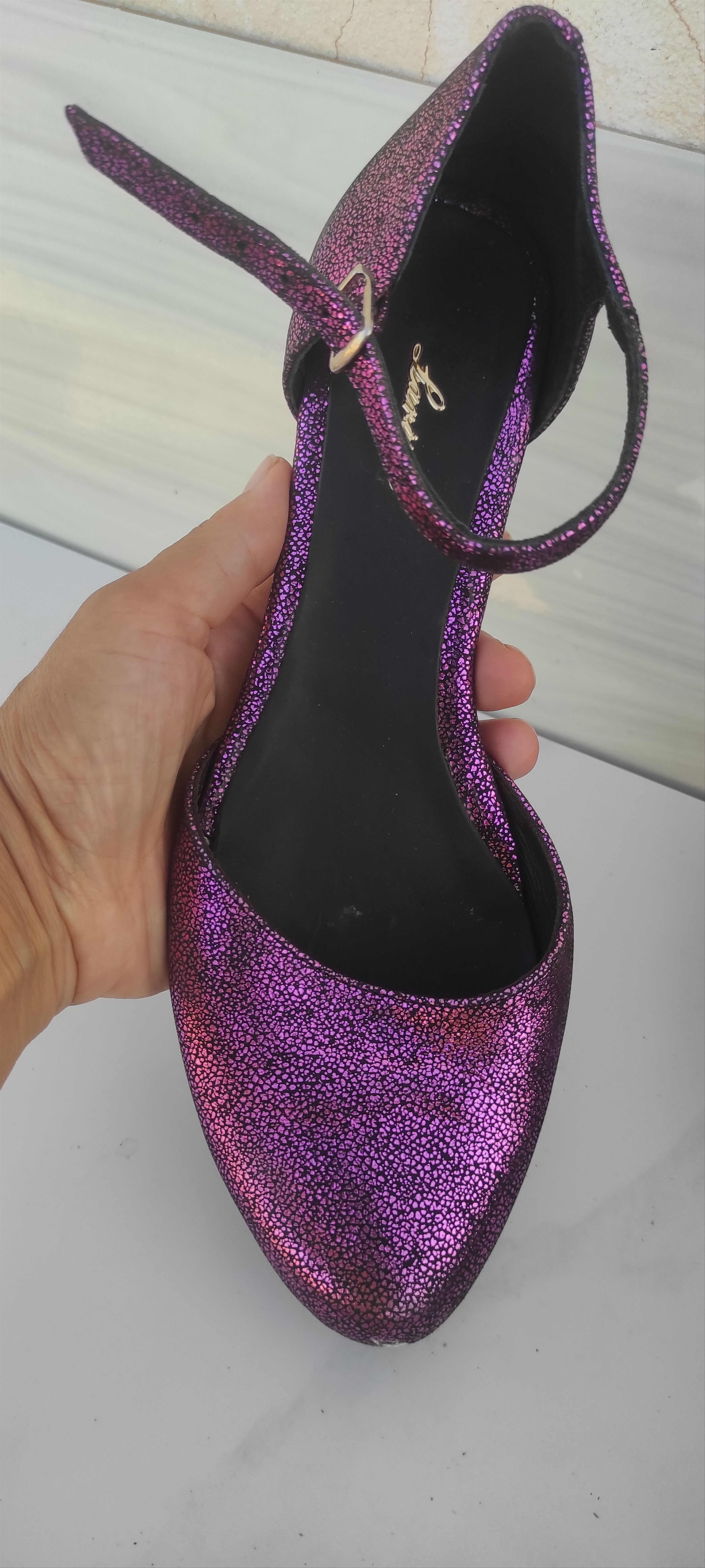 Other Larissa Ballerina Flat Women Sparkling Glitter Shoes Size US 10 / IT 40 - 20 Thumbnail