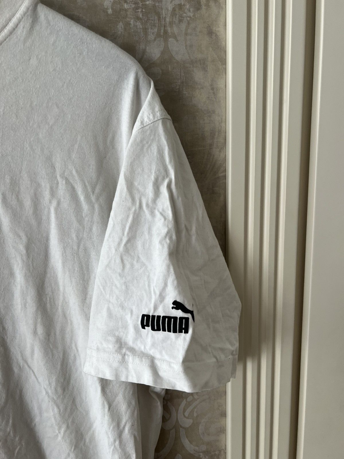 Puma Vintage Puma OGC Nice Football T-Shirt White Soccer Jersey Size US XL / EU 56 / 4 - 3 Thumbnail
