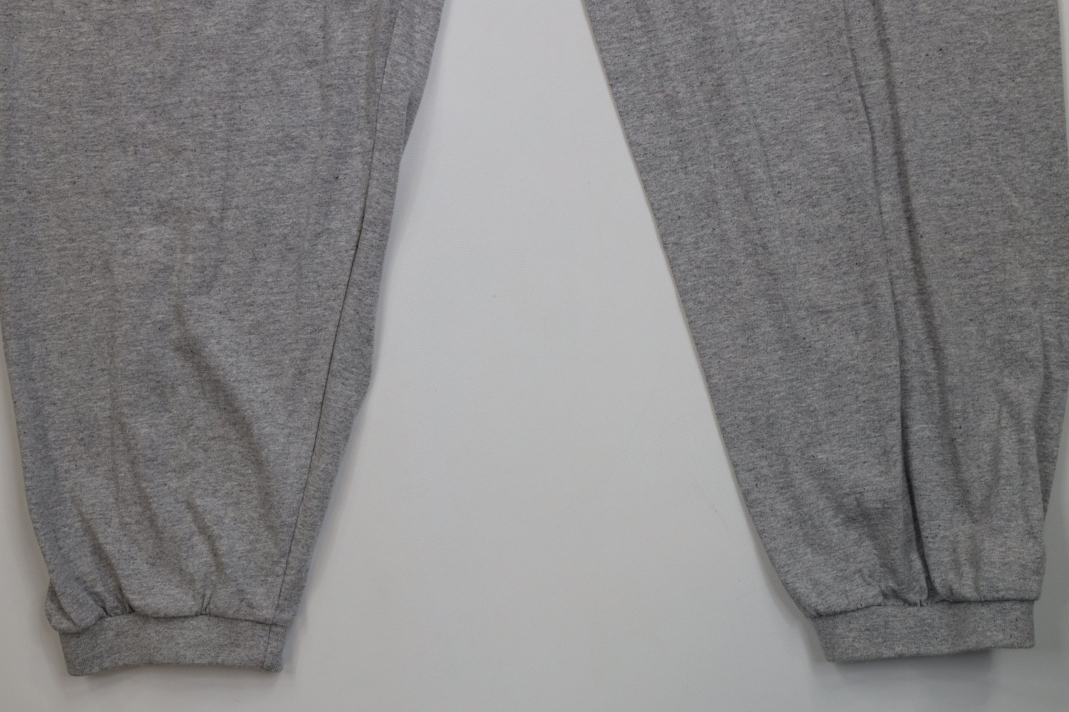Hanes Vintage 90s Hanes Lightweight Sweatpants Joggers Pants Gray Size US 36 / EU 52 - 4 Thumbnail