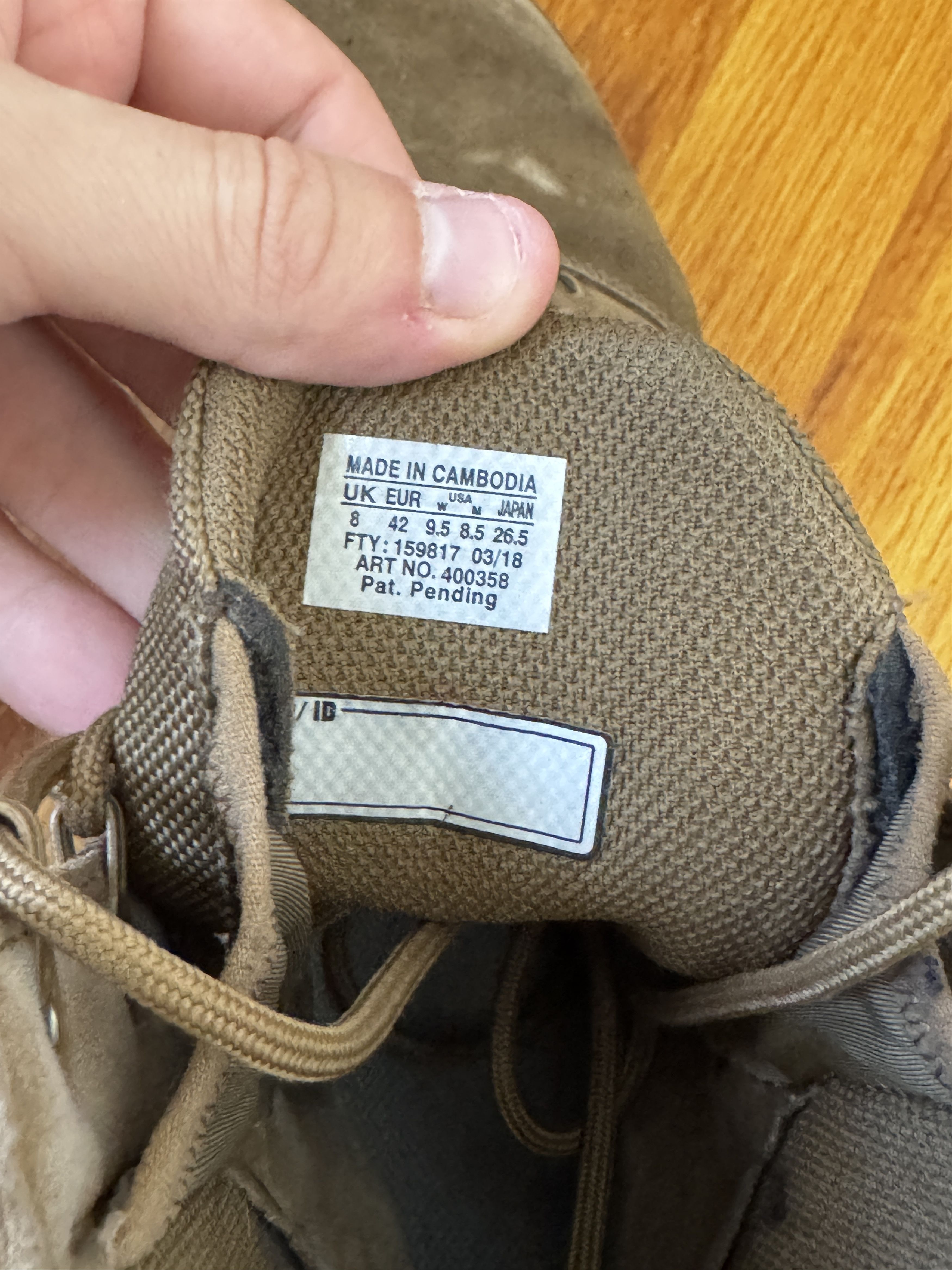 Salomon RARE Salomon Forces Guardian Tactical Boots military style Size US 8.5 / EU 41-42 - 7 Thumbnail