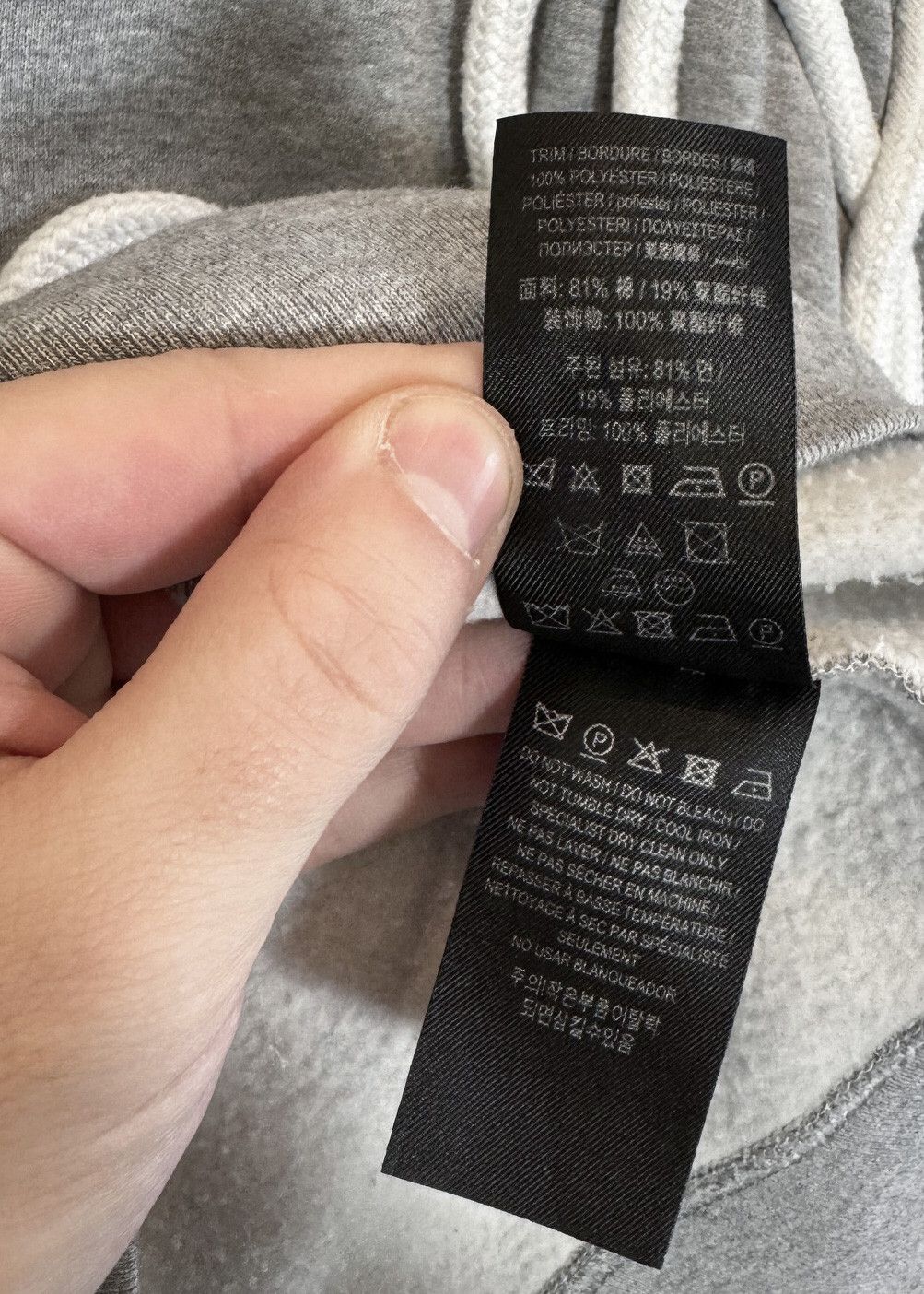 Burberry Burberry 2017 Limited Edition Rope Grey Unisex Sweatshirt Size US M / EU 48-50 / 2 - 7 Thumbnail