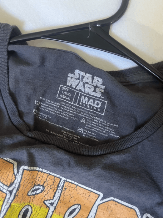 Other Star Wars Yoda Men’s T-Shirt Size L – 100% Cotton Size US L / EU 52-54 / 3 - 2 Thumbnail