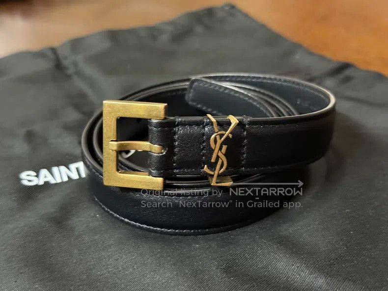 Saint Laurent Paris Saint Laurent Paris Classic style belt Size ONE SIZE - 1 Thumbnail