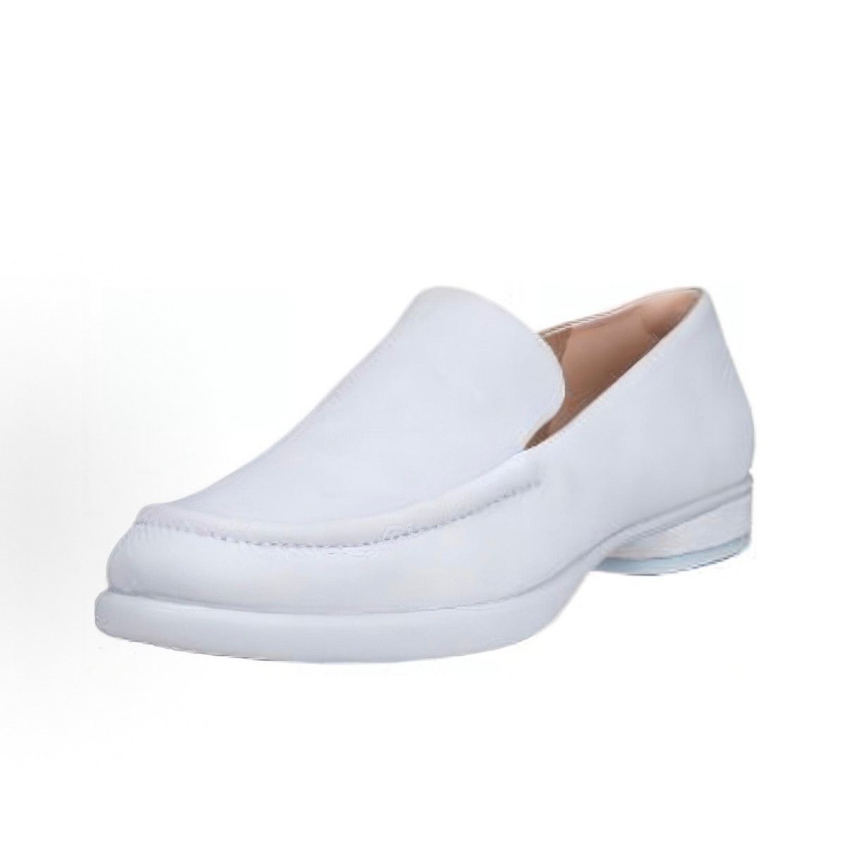Ecco ECCO WOMEN'S 41 SCULPTED LX WHITE LEATHER LOAFER NIB 222313 Size US 10 / IT 40 - 1 Thumbnail