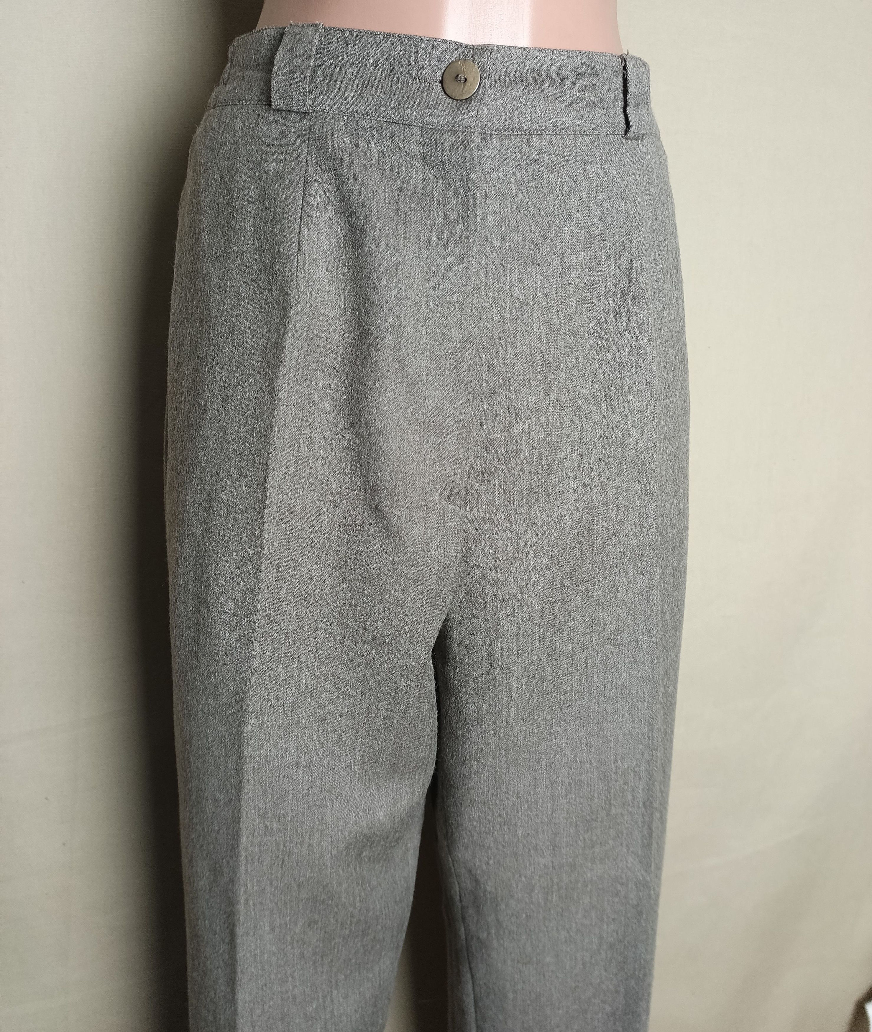 Vintage × Yves Saint Laurent Yves Saint Laurent Wool Classic Womens Pants Size FR40 Size 28" / US 6 / IT 42 - 2 Thumbnail
