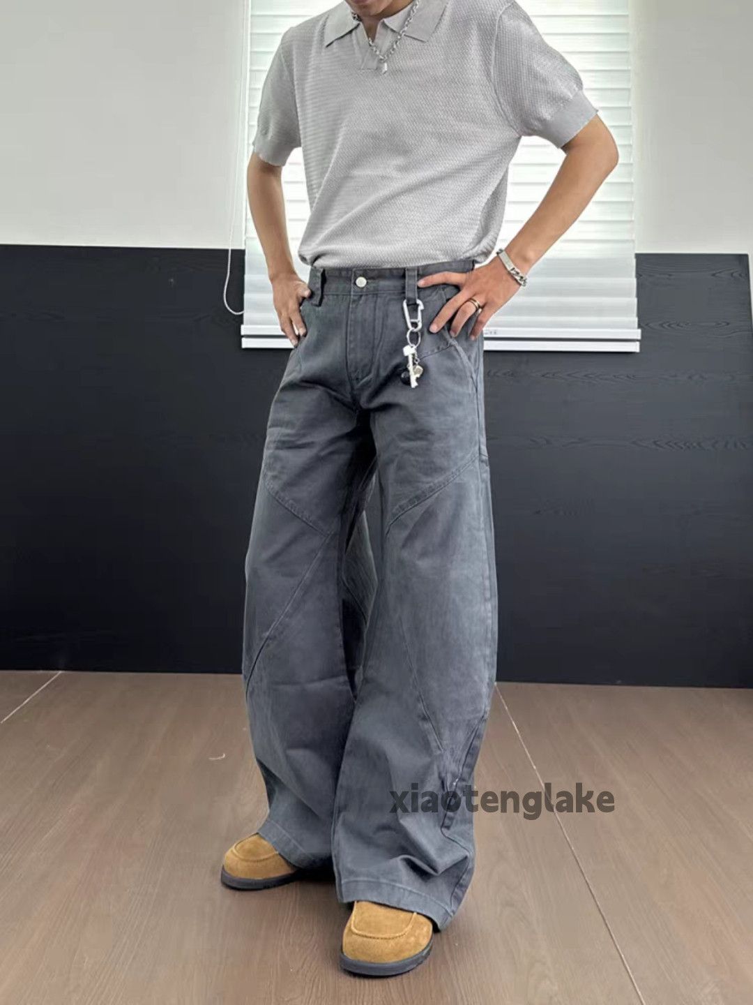 Vintage Xtl utility loose baggy skate hiphop flared yuppie pants Size US 30 / EU 46 - 2 Thumbnail