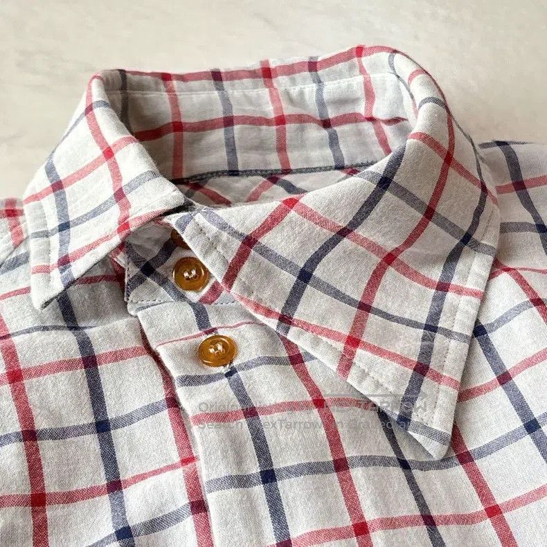 Vivienne Westwood Vivienne Westwood White and Red Blue Plaid Shirt with Stri Size M / US 6-8 / IT 42-44 - 5 Thumbnail