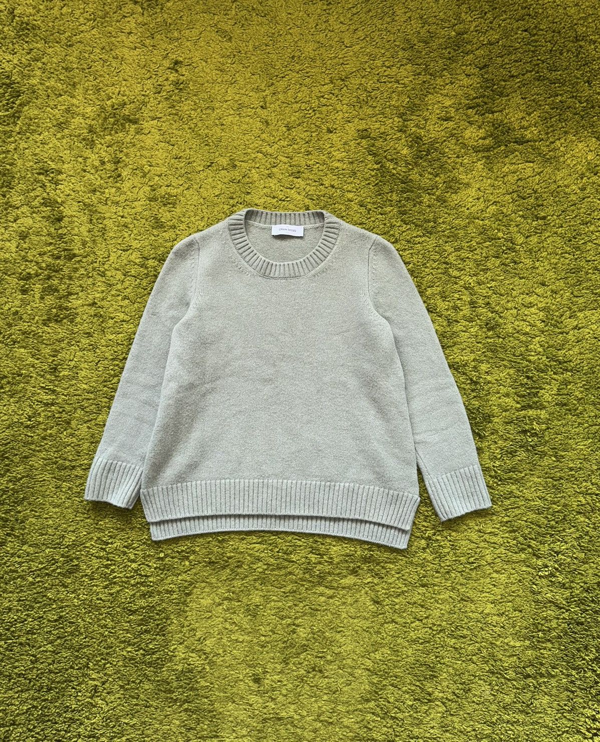 Gran Sasso Gran Sasso wool cashmere blend mint-green sweater Size M / US 6-8 / IT 42-44 - 1 Thumbnail