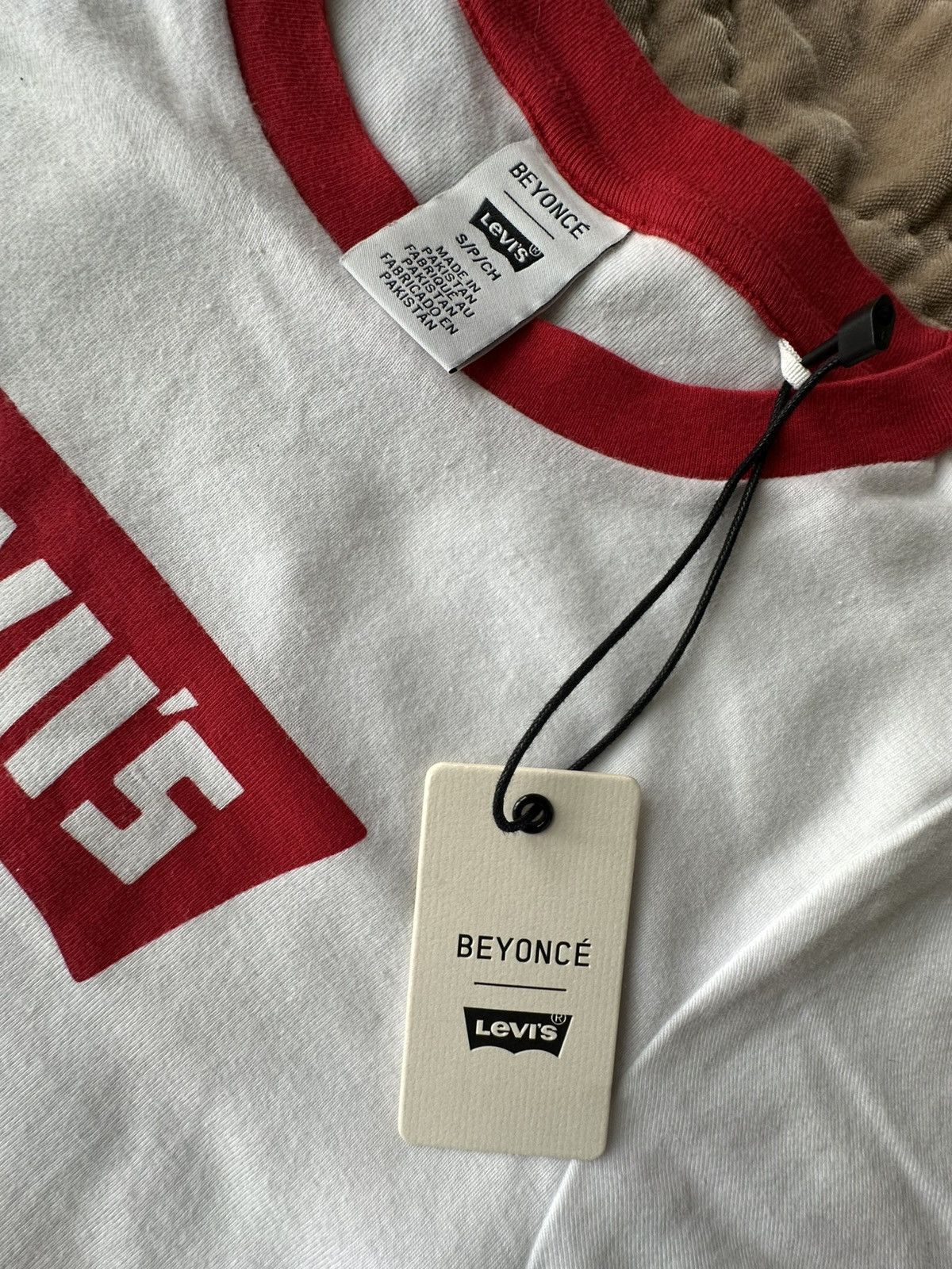 Beyonce Beyoncé X Levi’s Cowboy Carter Cropped Tee - DS - Sz S - $80 Size S / US 4 / IT 40 - 2 Thumbnail