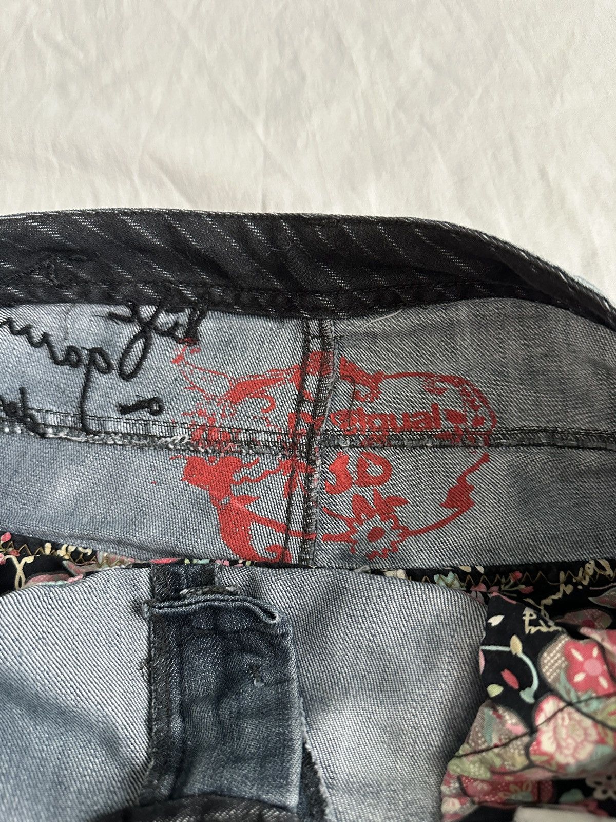 Japanese Brand × Vintage Desigual Unique Mini Skirt Size 30" / US 8 / IT 44 - 8 Thumbnail