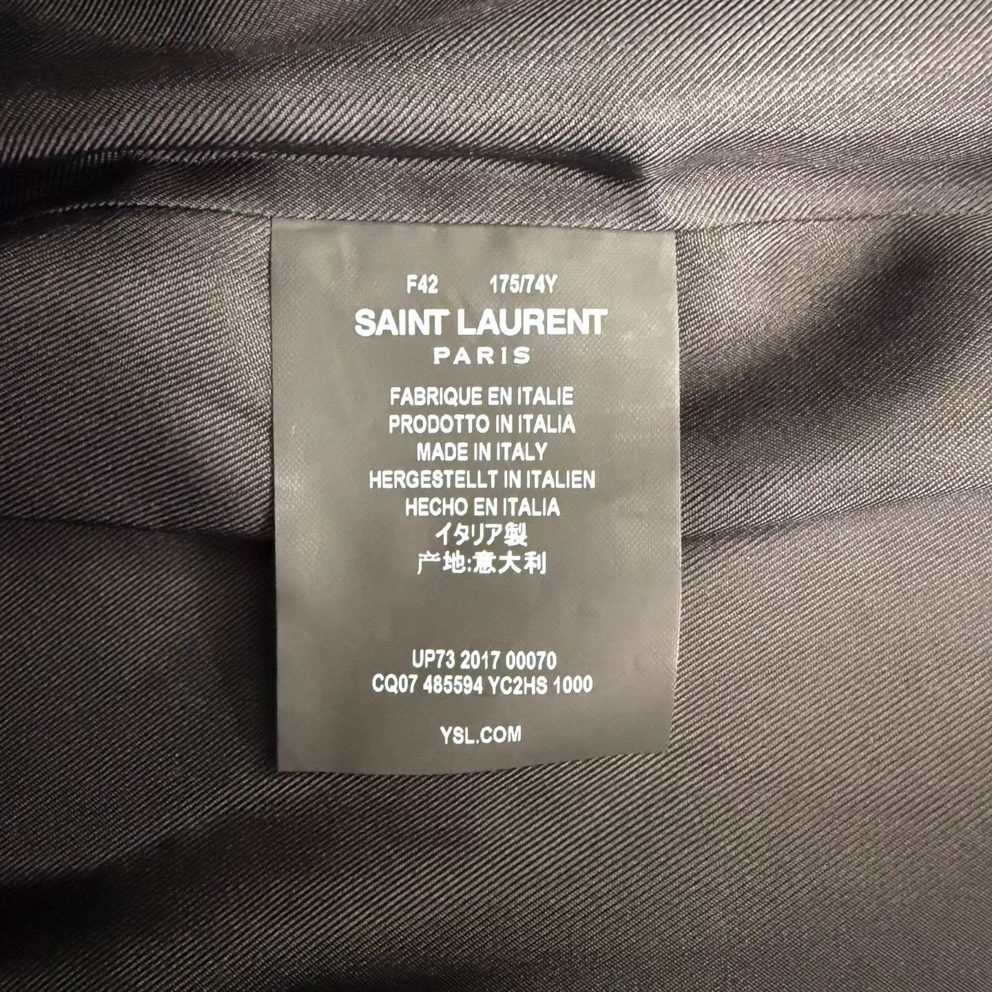 Saint Laurent Paris Saint Laurent Black Belted Leather Paperbag Skirt 42 Size 28" / US 6 / IT 42 - 3 Thumbnail