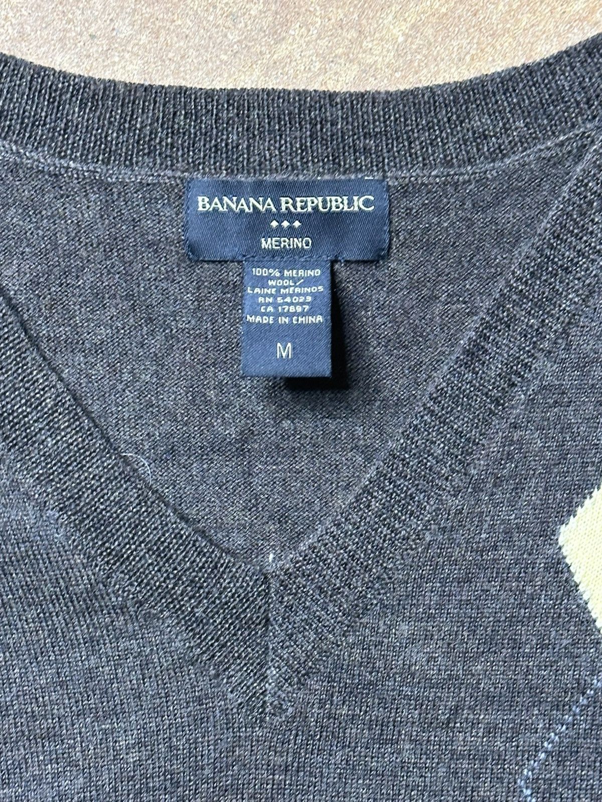 Banana Republic Banana Republic Merino Wool Sweater Vest Size US M / EU 48-50 / 2 - 2 Thumbnail