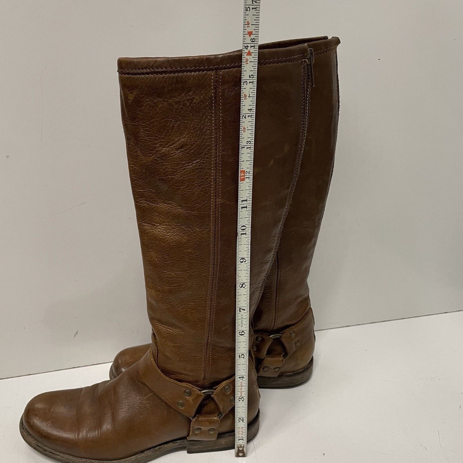 Frye Frye Phillip Riding Boots Sz 7 Soft Vintage Leather Harness Size US 7 / IT 37 - 4 Thumbnail
