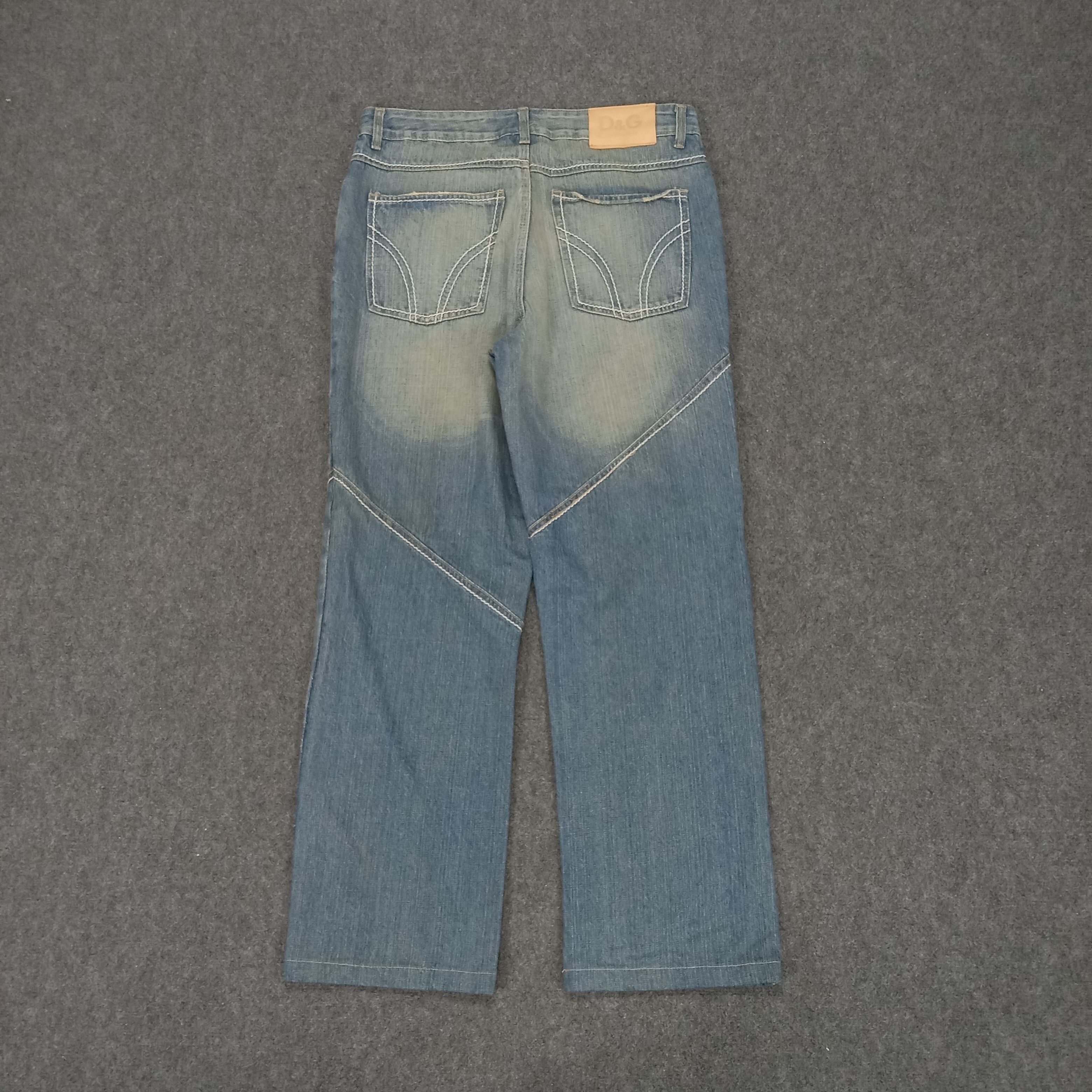 Dolce & Gabbana Dolce & Gabbana Italian Brand Distressed Denim Jeans Size US 34 / EU 50 - 6 Thumbnail