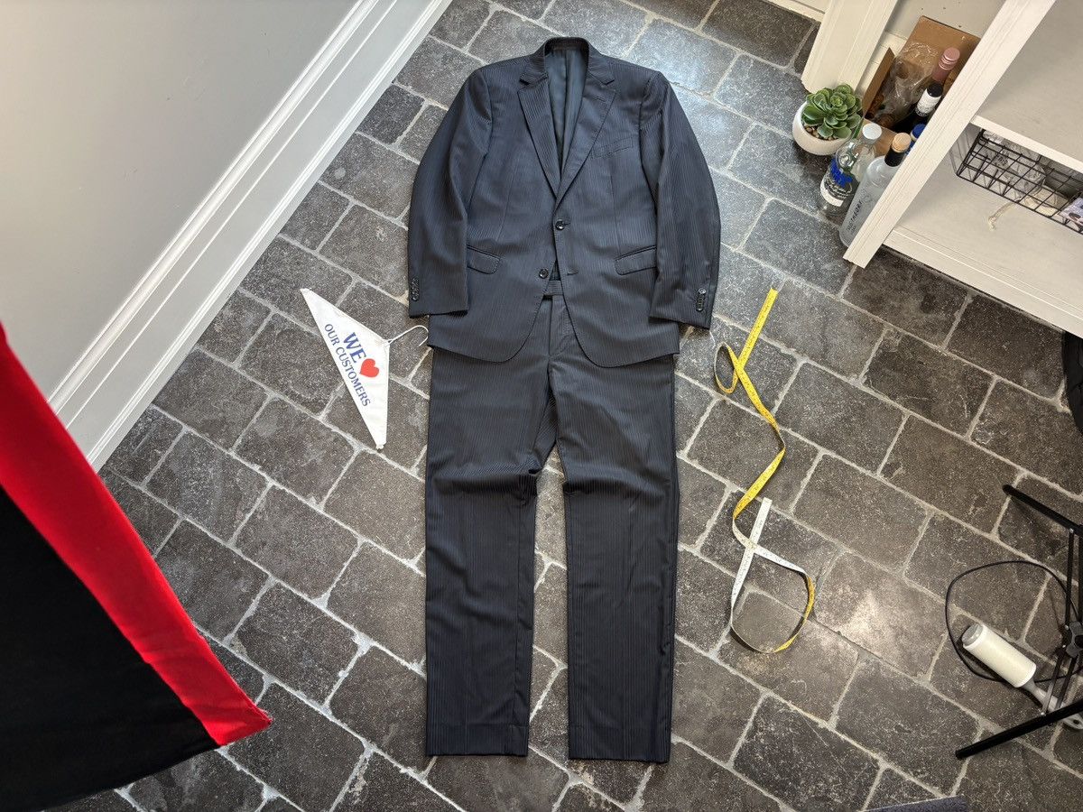 Ermenegildo Zegna Z Zegna Suit 2pc Two Piece Set Jacket Pants Tuxedo Designer Size 38S - 24 Thumbnail