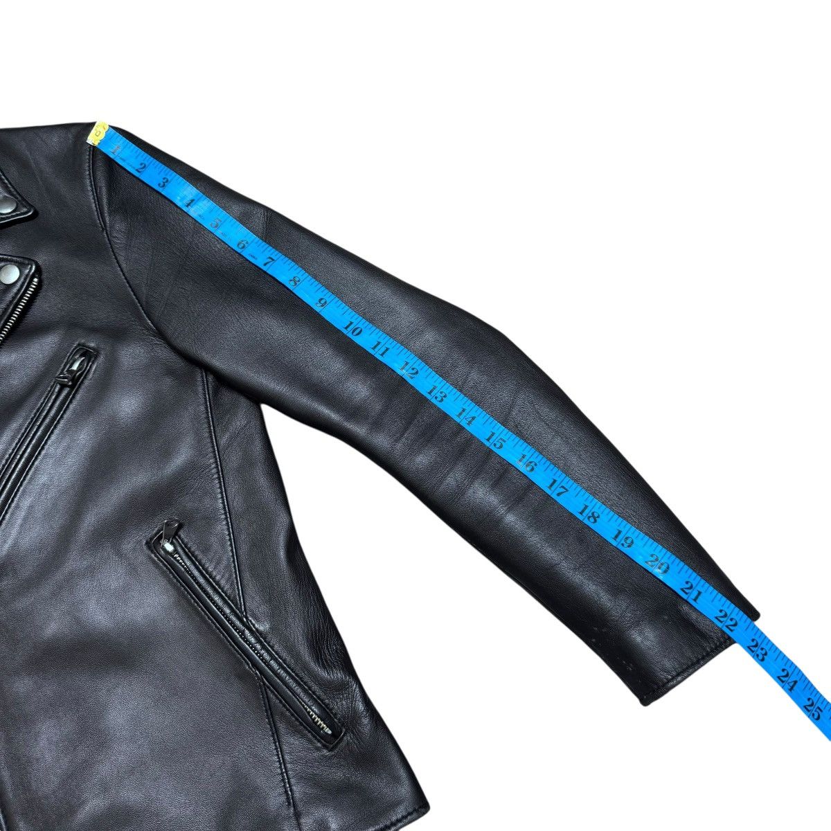 STUDIOUS Studious Japan Sheepskin Leather Biker Jacket Size US XS / EU 42 / 0 - 13 Thumbnail