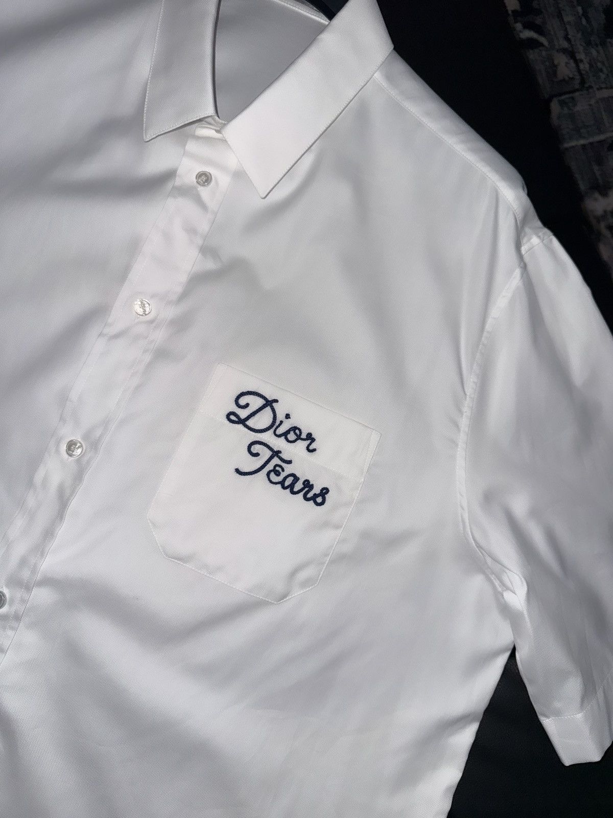 DENIM TEARS × Dior Dior x DENIM TEARS logo shirt Size US XL / EU 56 / 4 - 3 Thumbnail