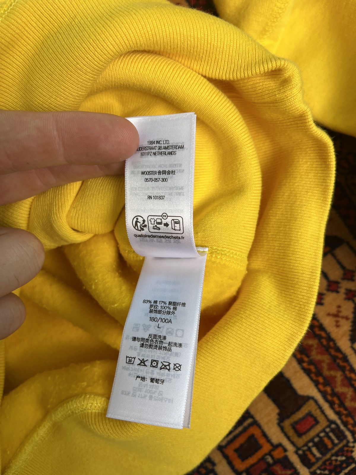 Supreme Supreme Old English arc Hooded Sweatshirt L Size US L / EU 52-54 / 3 - 10 Thumbnail