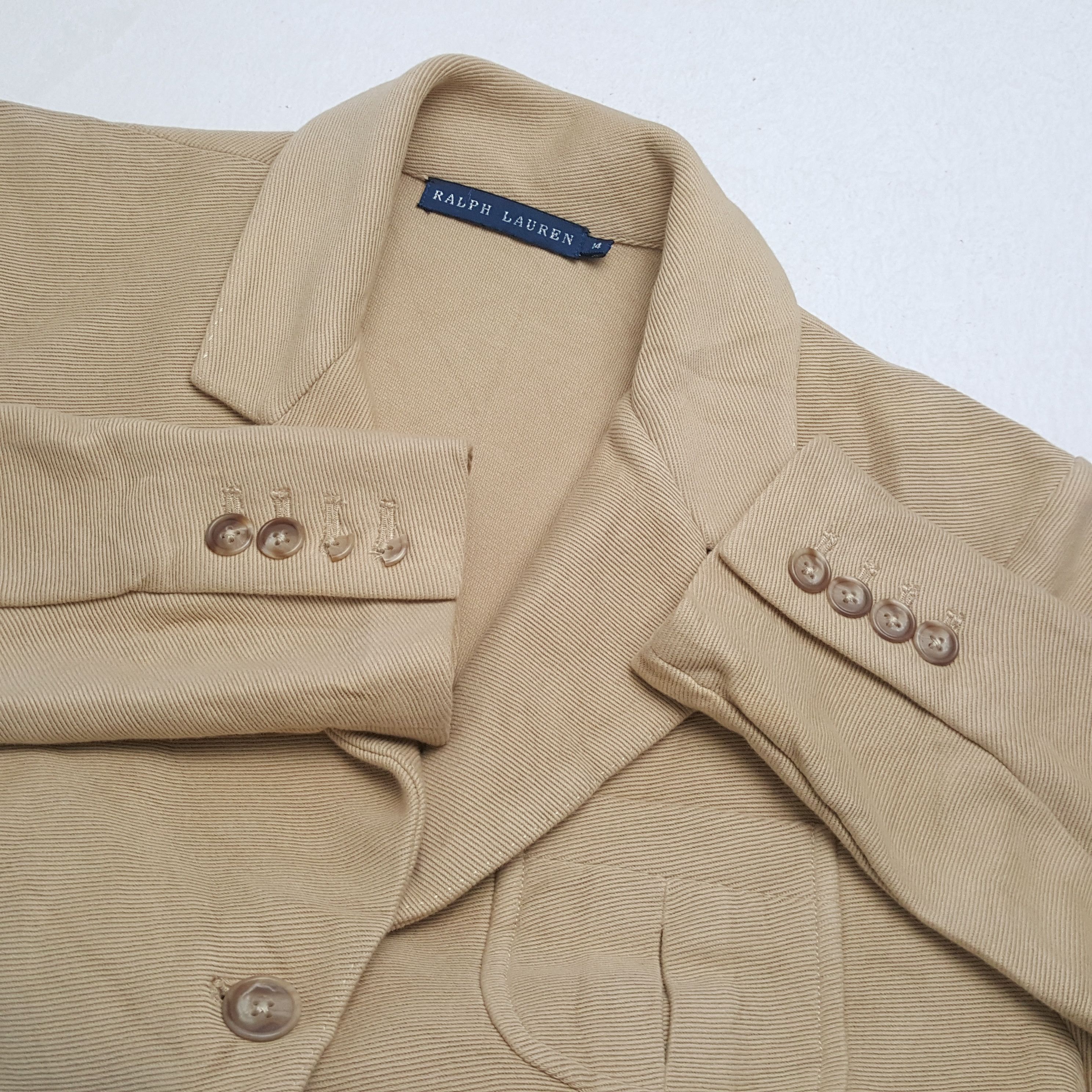Polo Ralph Lauren × Vintage Vintage POLO by RALPH LAUREN Fashion Brand Blazer Size S / US 4 / IT 40 - 8 Thumbnail