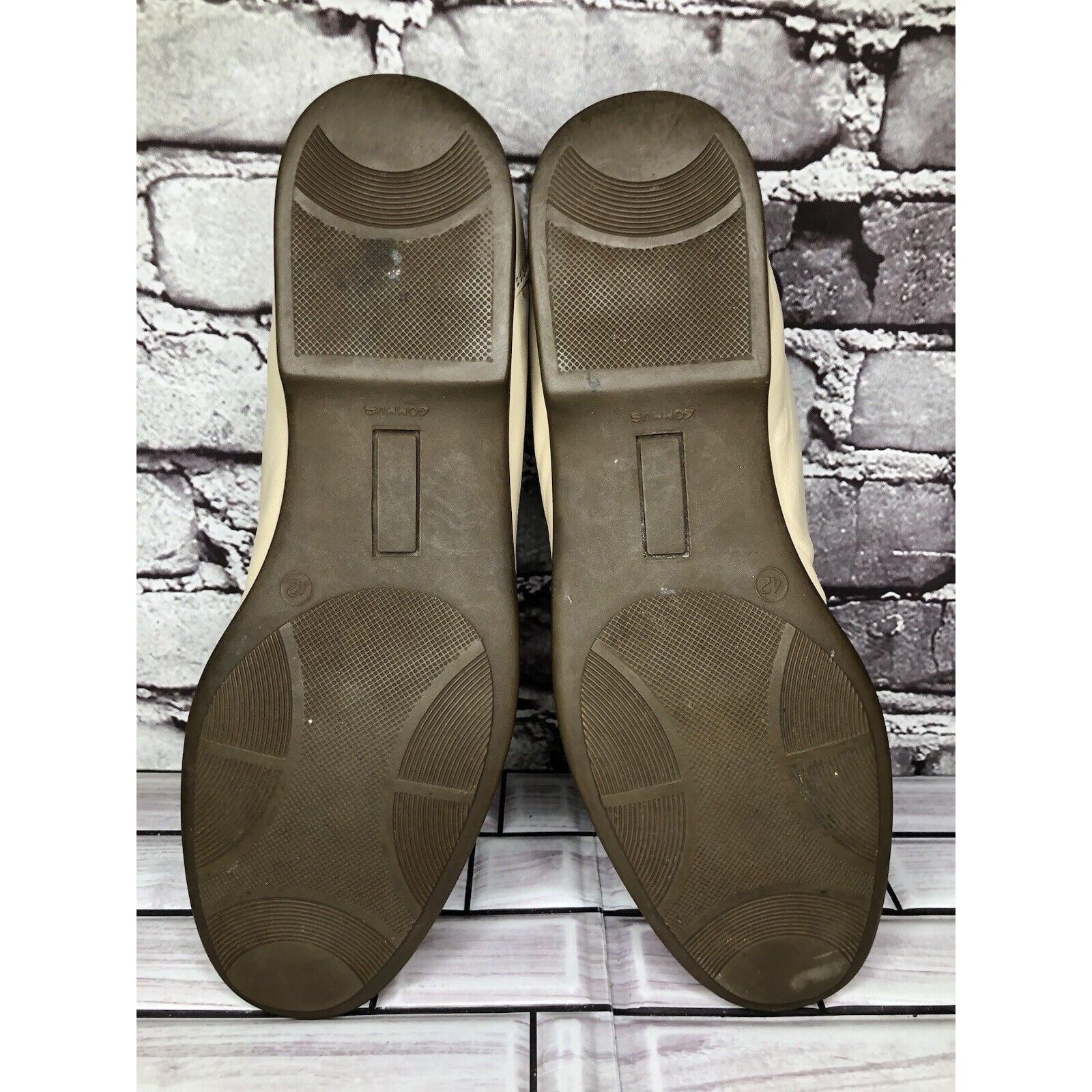 Other Caporicci Ivory Leather Casual Penny Loafers Driving Shoes M Size US 9 / EU 42 - 10 Thumbnail