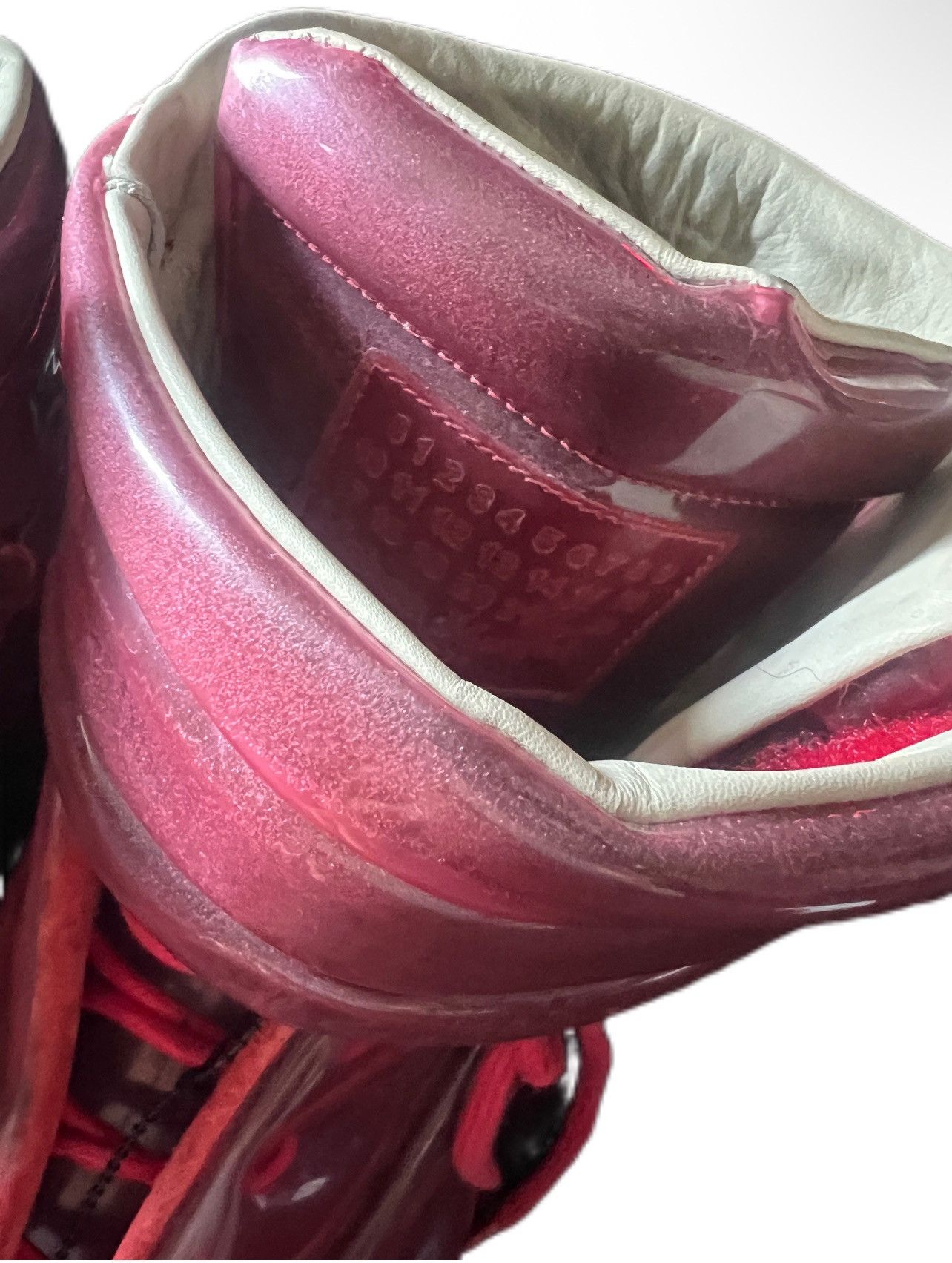 Maison Margiela Maison Margiela Future Red PVC Size US 13 / EU 46 - 3 Thumbnail