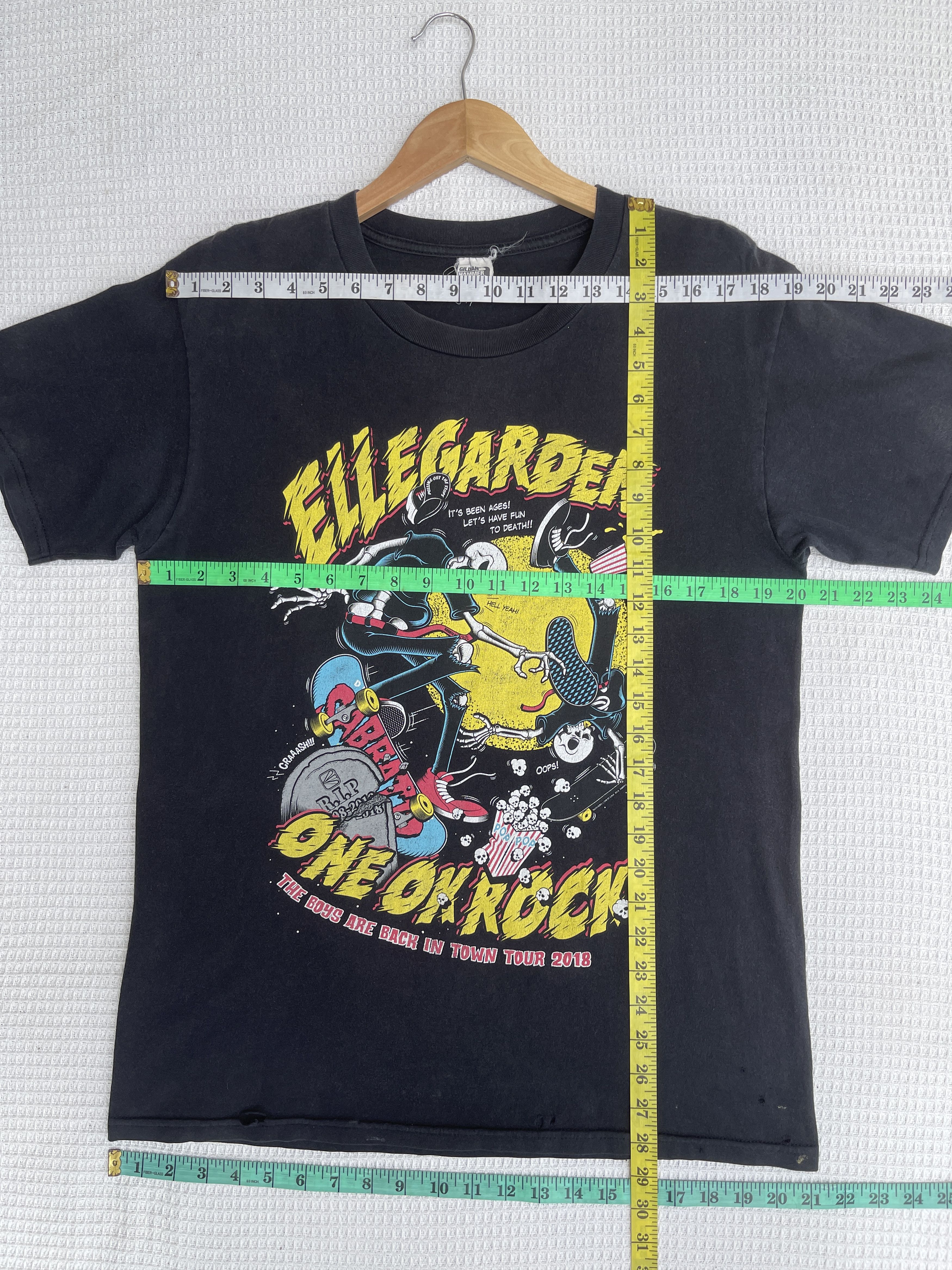 Band Tees LastDrop🔥Ellegarden x One Ok Rock Sabbat13 Skateboarding Tee Size US M / EU 48-50 / 2 - 9 Thumbnail