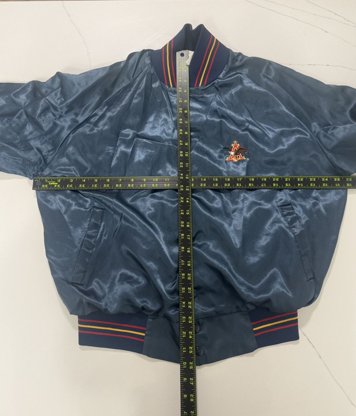 Other Vintage 80’s Anheuser-Busch Satin Bomber Jacket 🍺🦅 USA Made Size US L / EU 52-54 / 3 - 6 Thumbnail
