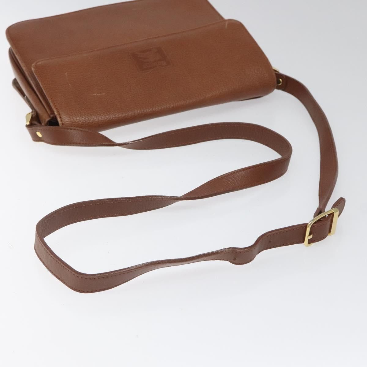 Burberry Burberry Shoulder Bag Leather Brown Gold Size ONE SIZE - 7 Thumbnail