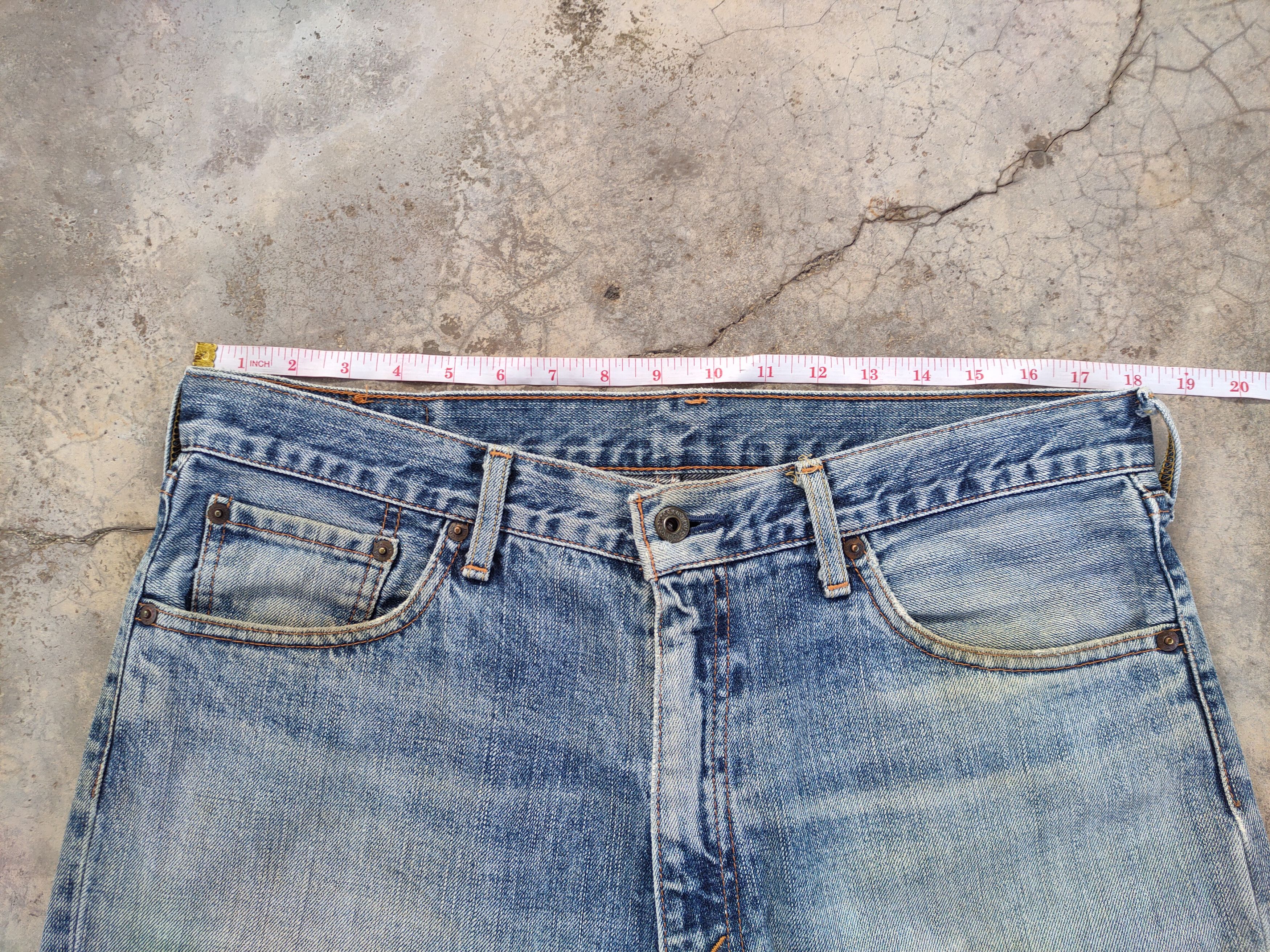 Levi's Vintage Clothing LEVI'S VINTAGE 502 DISTRESSED JEAN DENIM PANTS Size US 36 / EU 52 - 5 Thumbnail